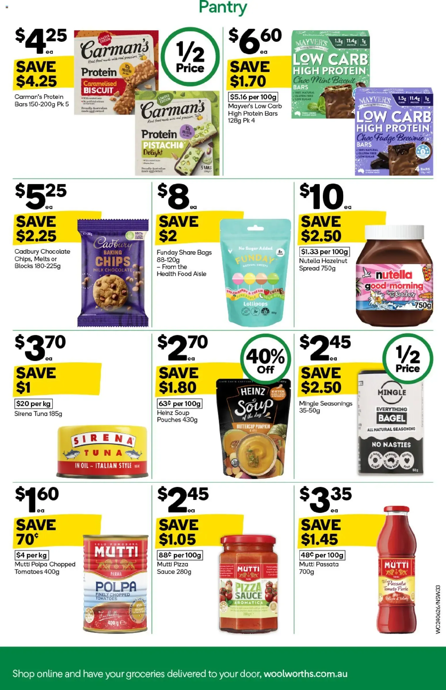 Woolworths catalogue valid from 24/06/2026 > Online Australia - Catalogue valid from 24 June to 30 June 2026 - page 33