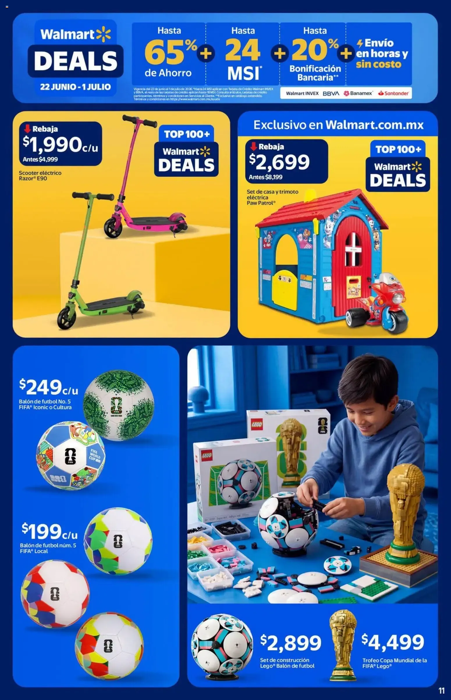 Catálogo de Walmart folleto Deals (22/06/2026 - 01/07/2026) - catálogo en línea 22 de junio al 1 de julio 2026 - Pagina 11