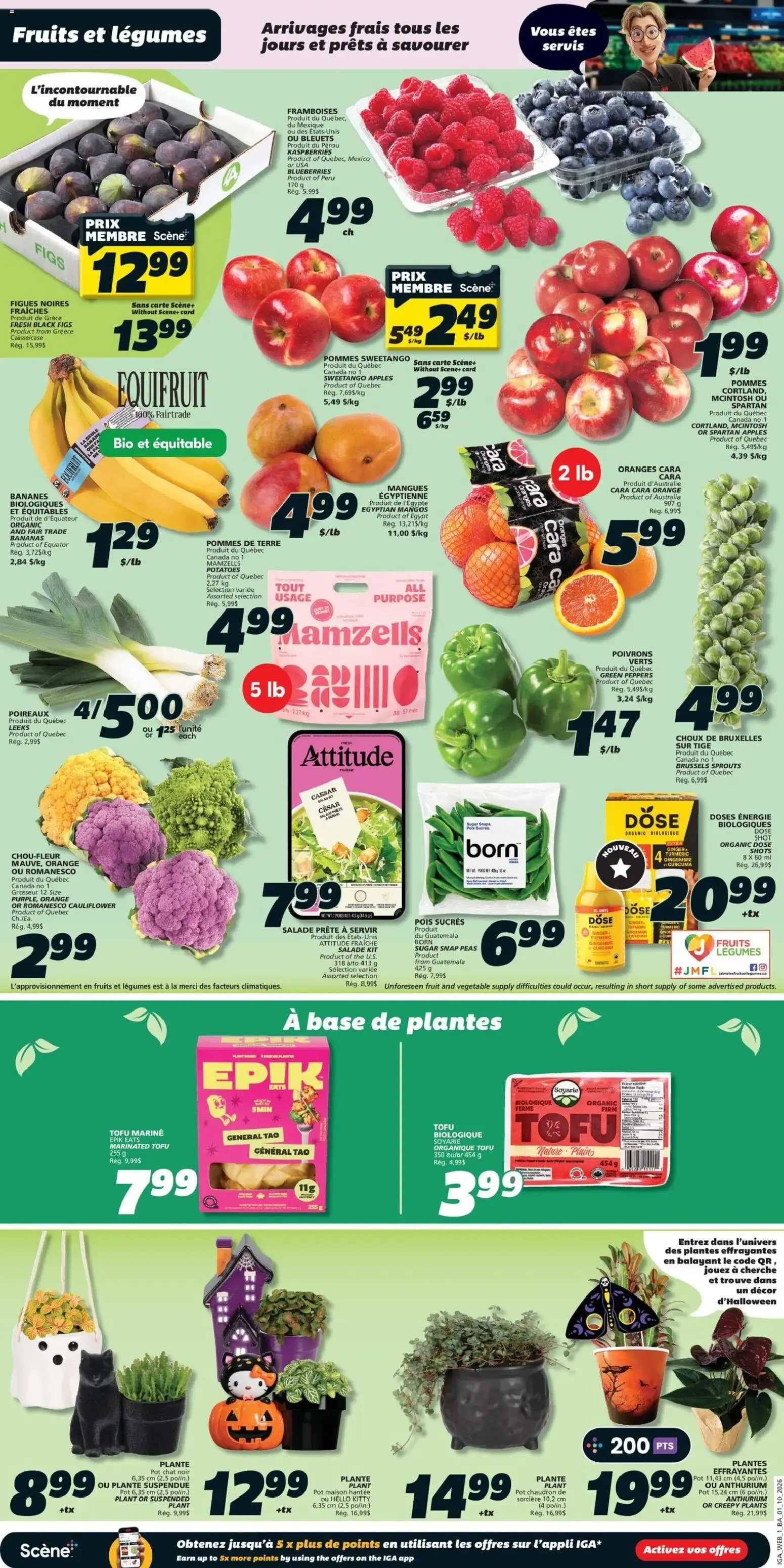 IGA weekly flyer / circulaire from Oct 1, 2026 > weekly specials & deals from October 1 to October 7 2026 - flyer page 3