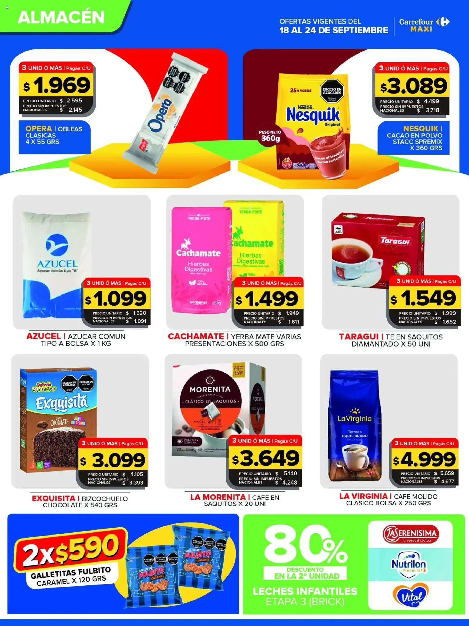 Ofertas de Carrefour Maxi catálogo del 18/09/2026 - 24/09/2026 18 de septiembre al 24 de septiembre 2026 - Página 6 del catálogo