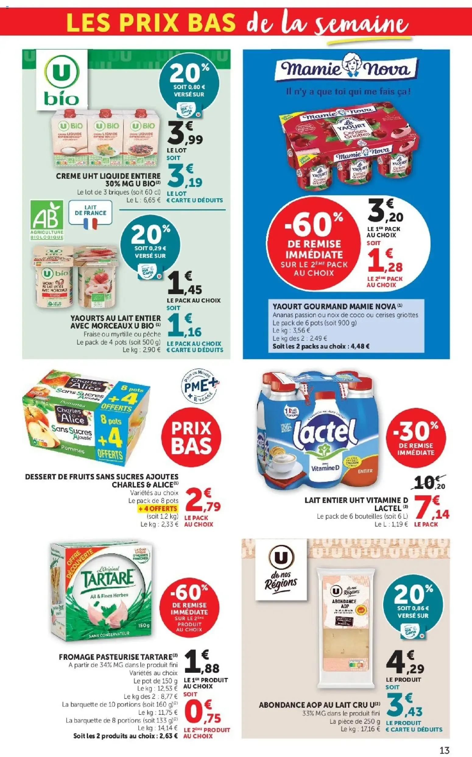 Hyper U catalogue à partir du 15/07/2026 - promo en ligne du 15 juillet au 26 juillet 2026 - Catalogue page 13