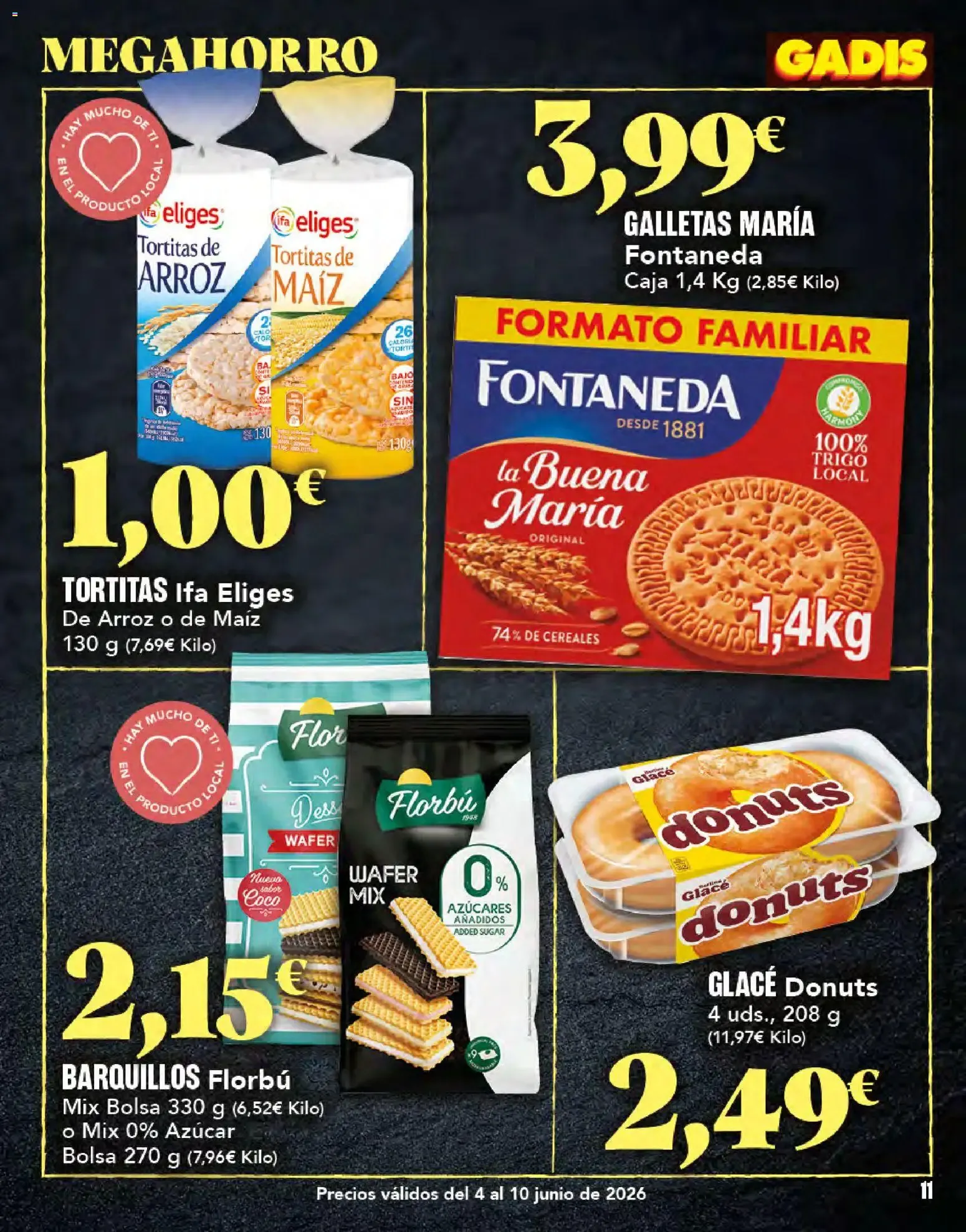 Catálogo de Gadis folleto 04/06/2026 - 10/06/2026 4 de junio al 10 de junio 2026 - Página 11