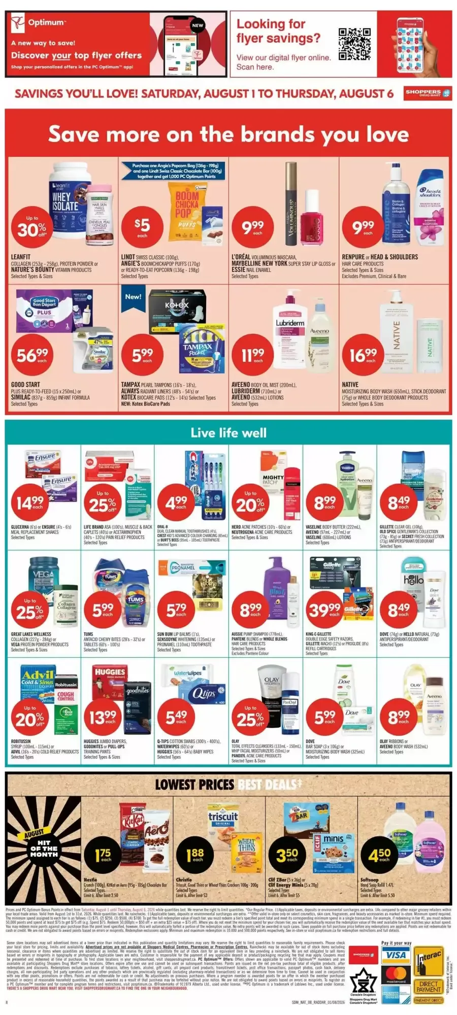 Shoppers Drug Mart flyer week 31 from August 1 to August 6 2026 - flyer page 5