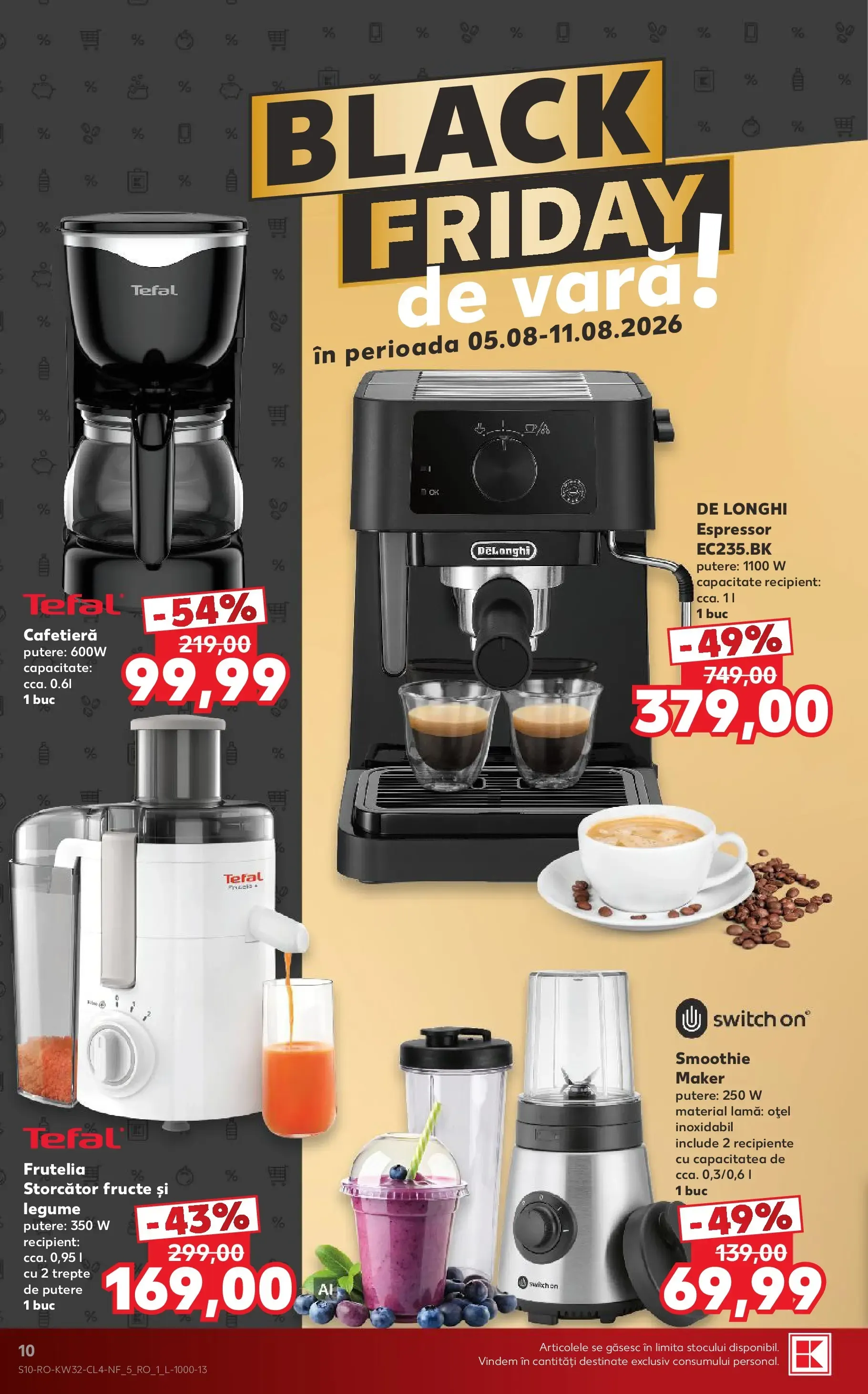 Catalog Kaufland Black Friday de Vară de la 5 august până la 11 august 2026 - Revista Pagina 10
