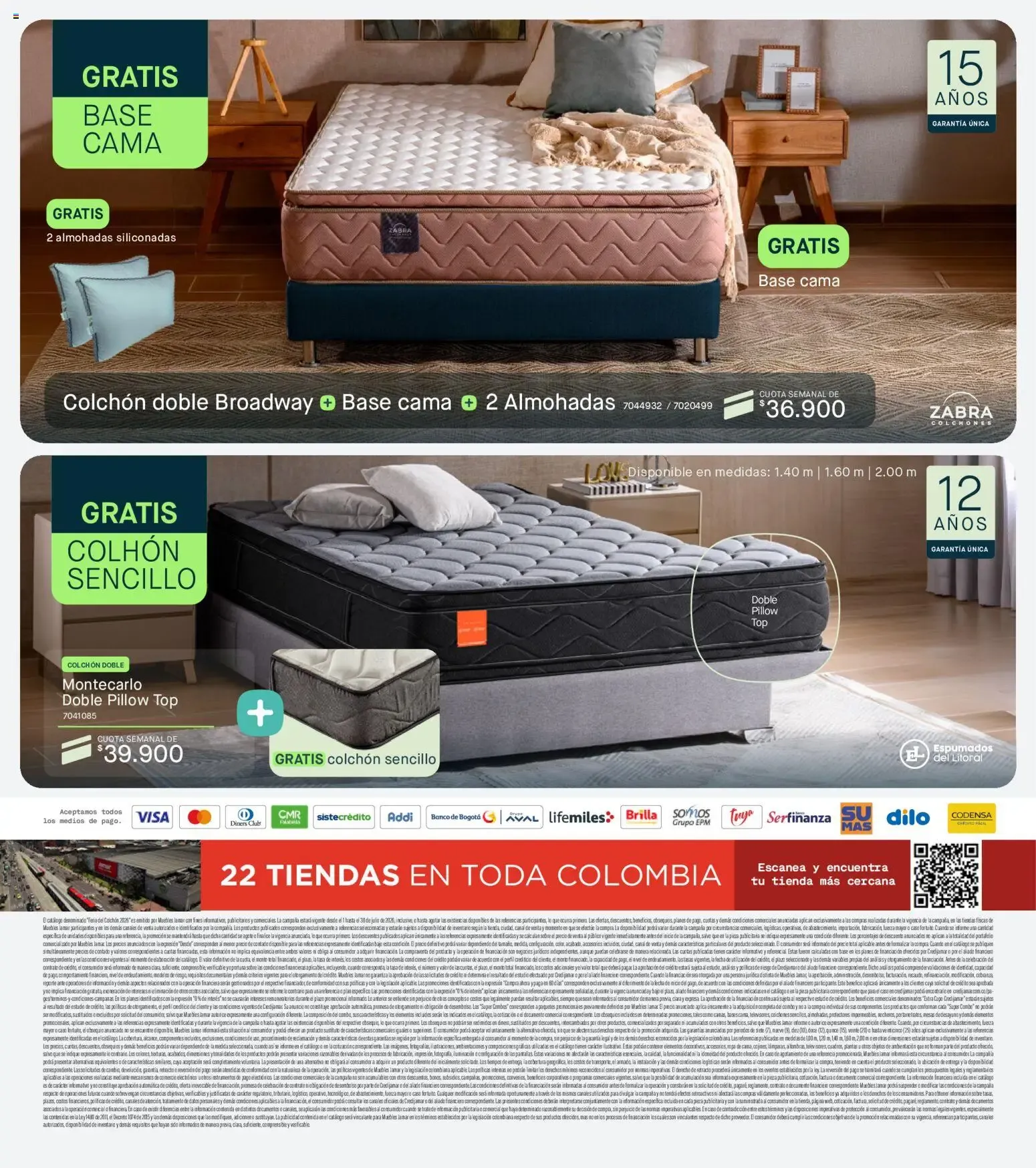Catalogo de Sueña Feria del Colchón por Jamar 1 de julio al 22 de julio 2026 - Pag 12
