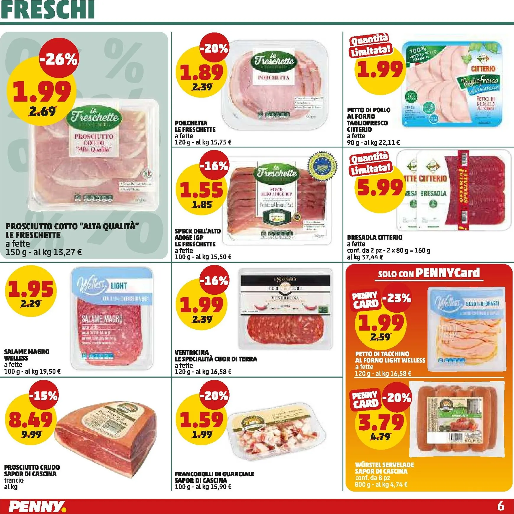 Volantino attuale di PENNY valido dal giovedì 04/06/2026 al domenica 14/06/2026 da 4 giugno a 14 giugno di 2026 - Pagina del volantino 6