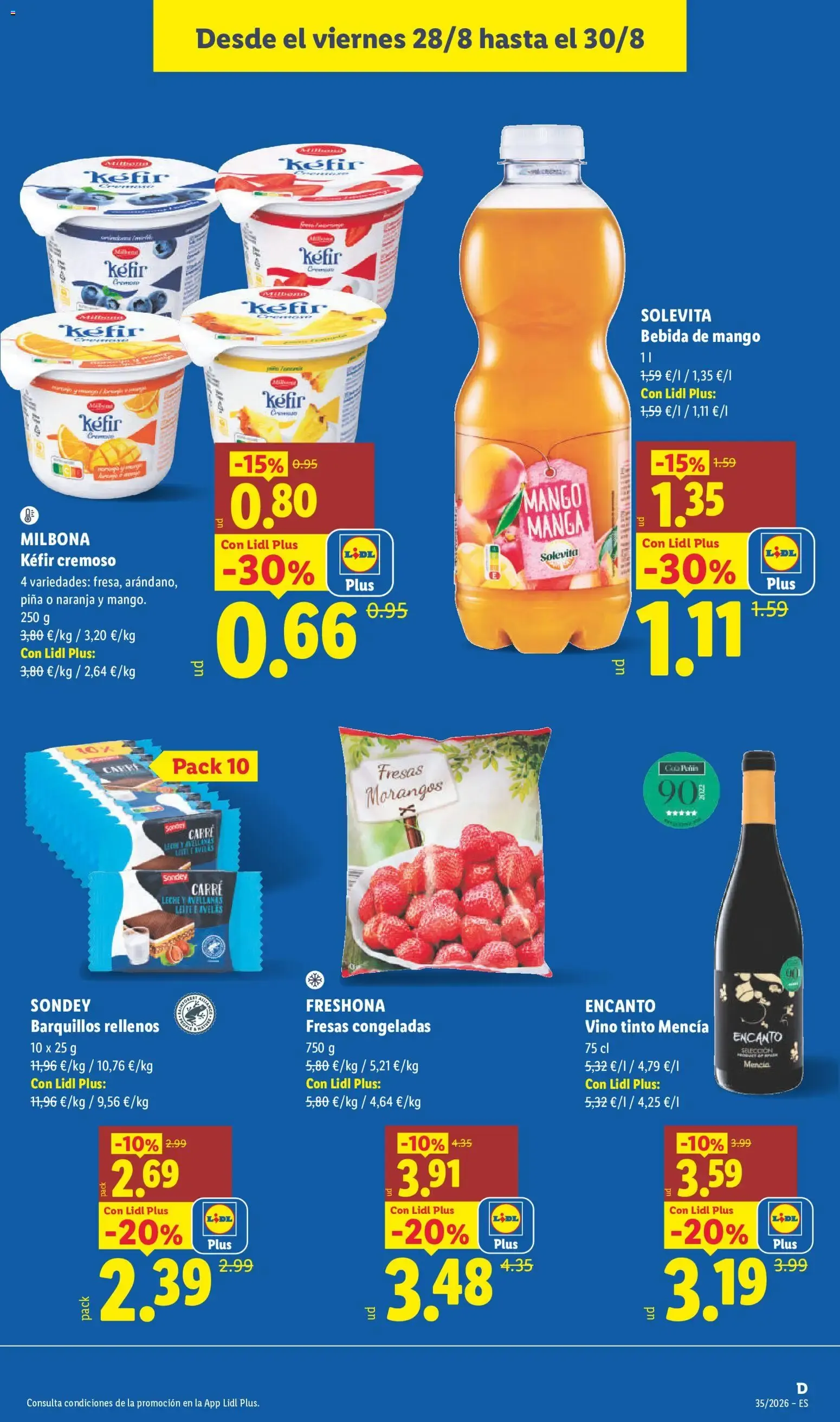 Catálogo de Lidl: Ahorra el doble - Ofertas 24 de agosto al 30 de agosto 2026 - Página 25