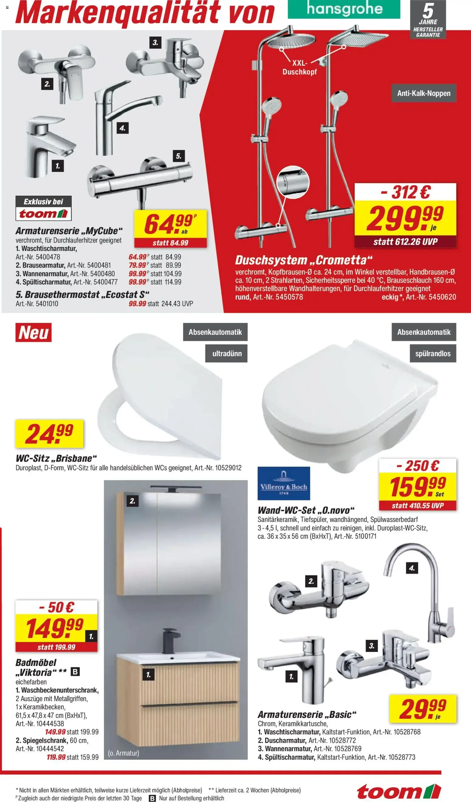Toom - Mehr drin! Goldener Herbst, starke Angebote von 7. September bis 12. September 2026 - Prospekt seite 19