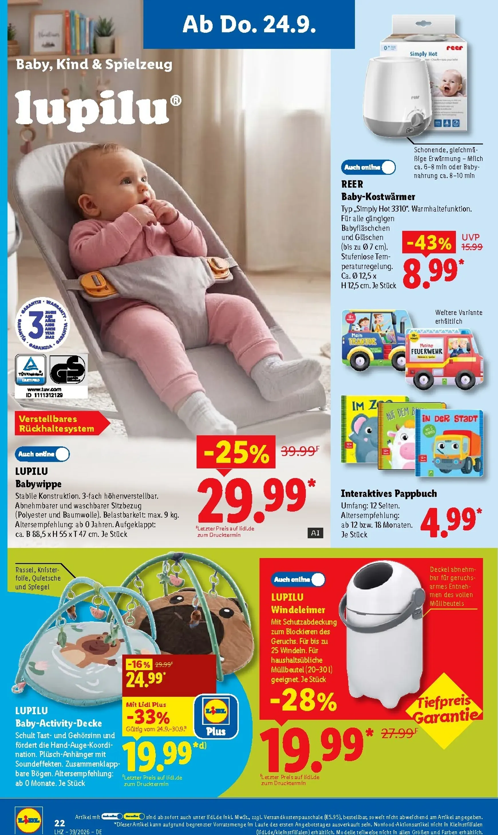 Lidl Prospekt nächste Woche – von Montag 21.09.2026 bis Samstag 26.09.2026 von 21. September bis 26. September 2026 - Prospekt seite 37