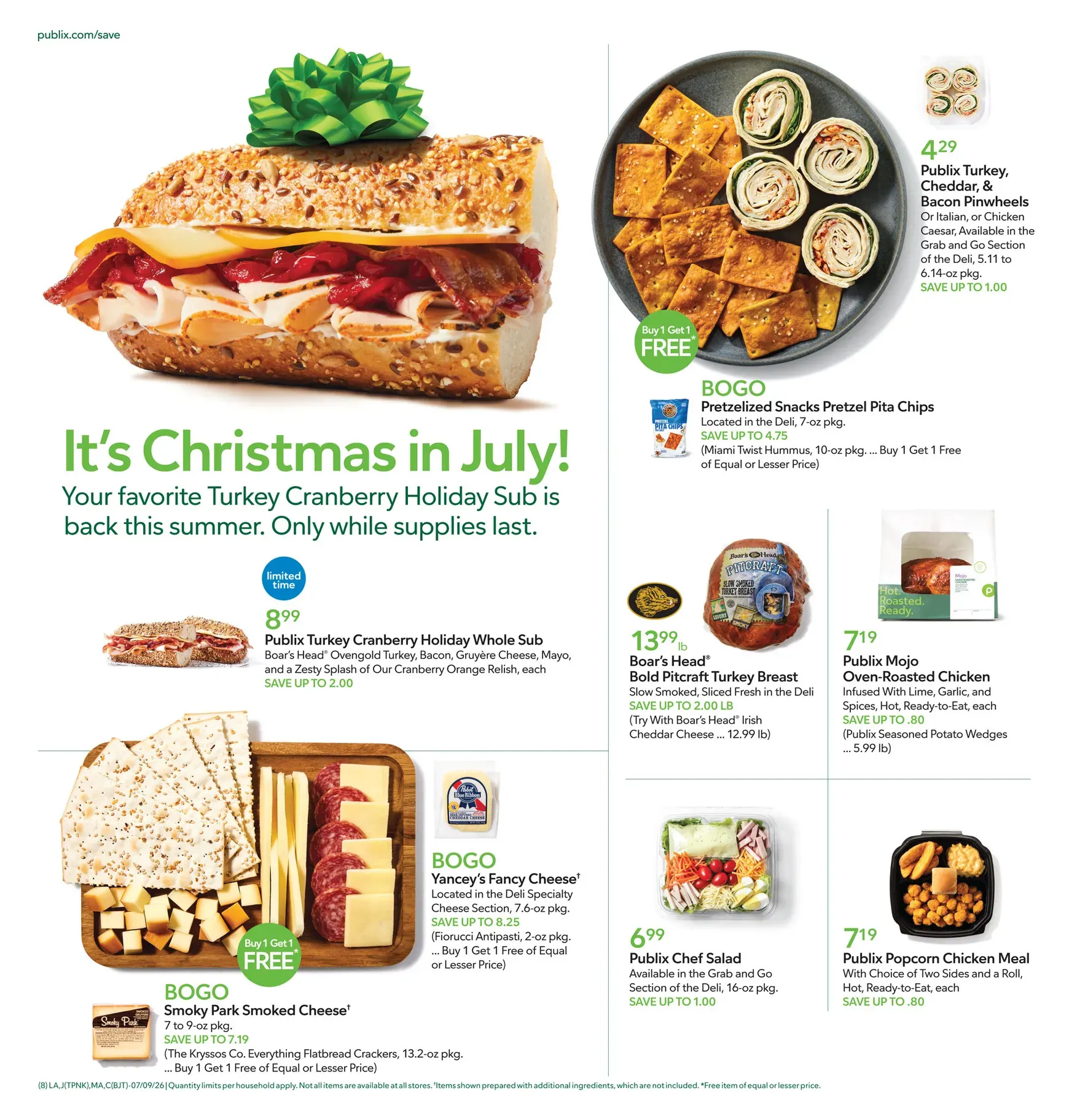 Weekly ad Snag the savings. Publix from July 9 to July 15 2026 - Page 8