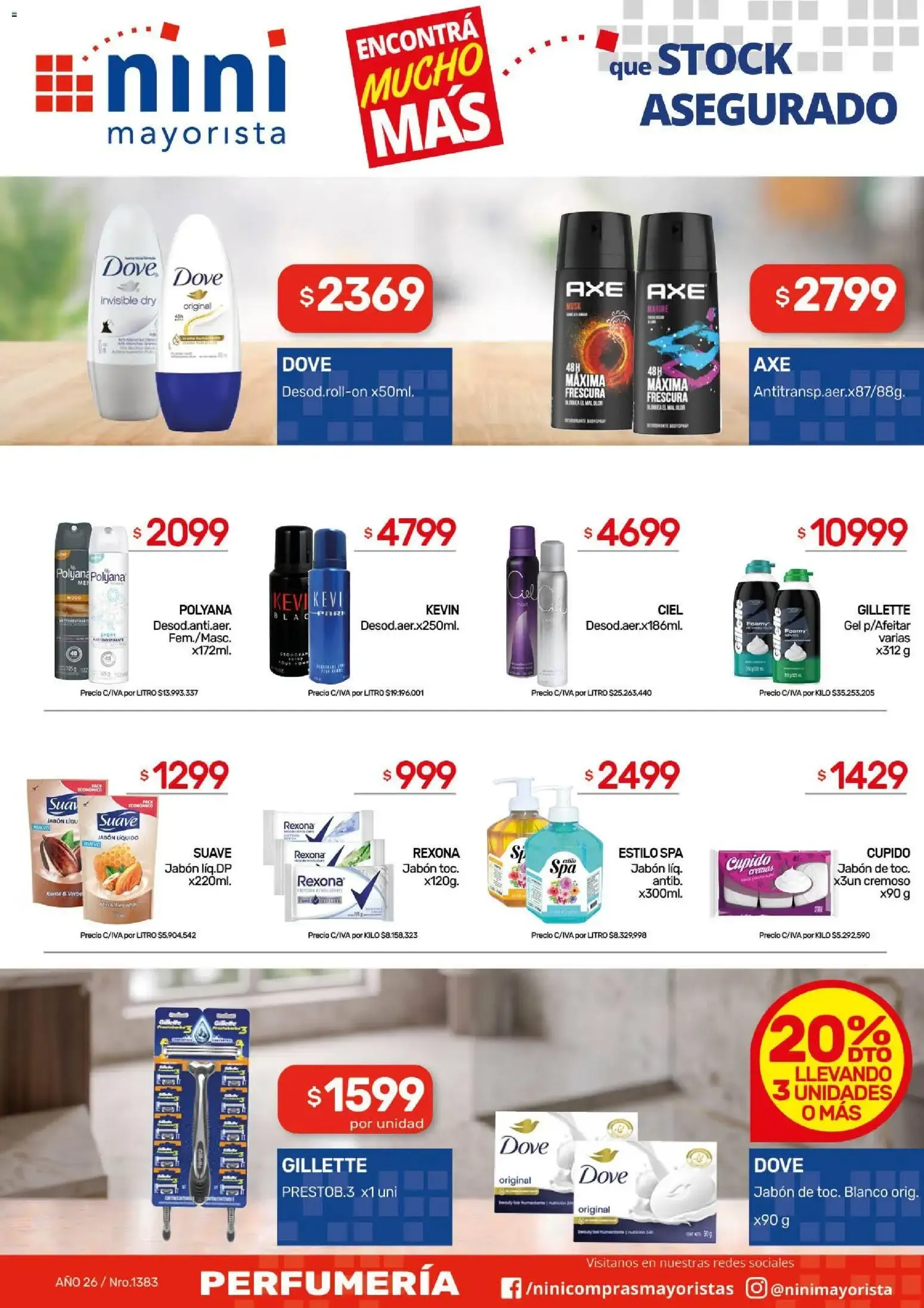 Ofertas de NINI Mayorista catálogo del 26/10/2026 - 01/11/2026 26 de octubre al 1 de noviembre 2026 - Página 5 del catálogo