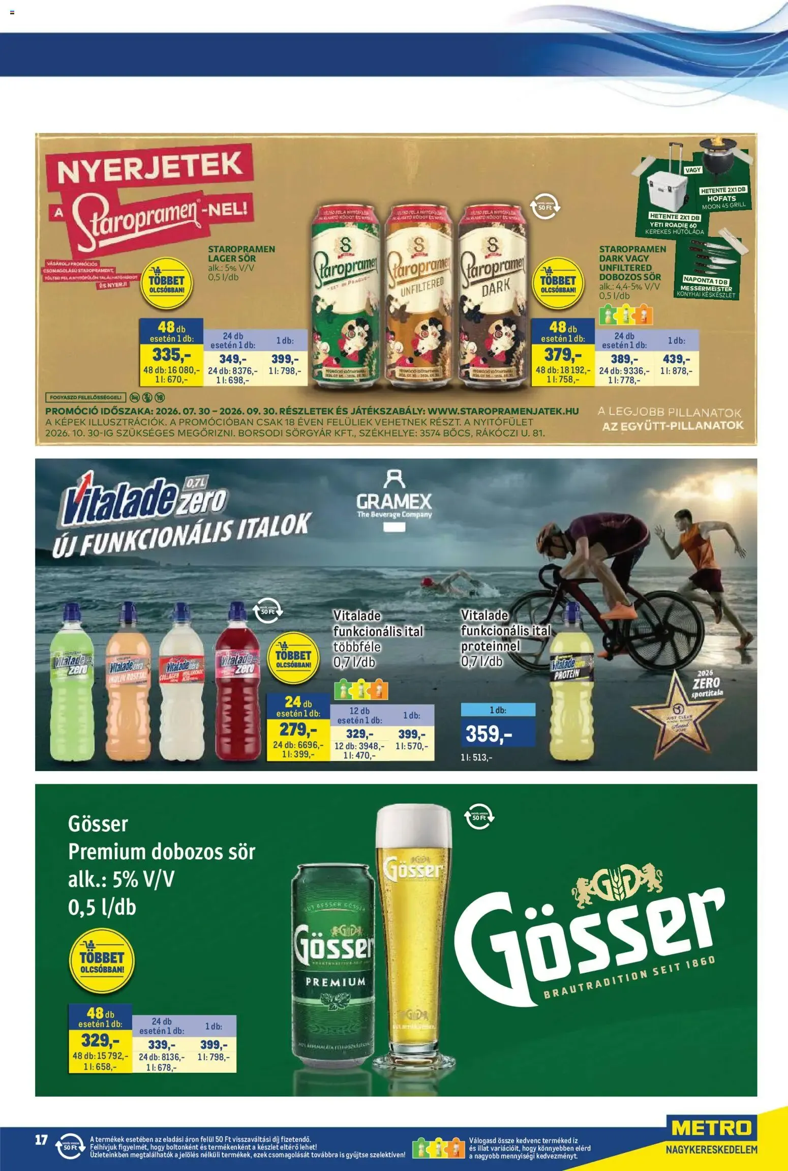 Katalógus Metro Márkák katalógus 2026/08 - 2026.08.01. -tól/töl > akció, lapozható szórólap 🛍️ augusztus 1.-tól augusztus 16.-ig 2026. - Oldal 17