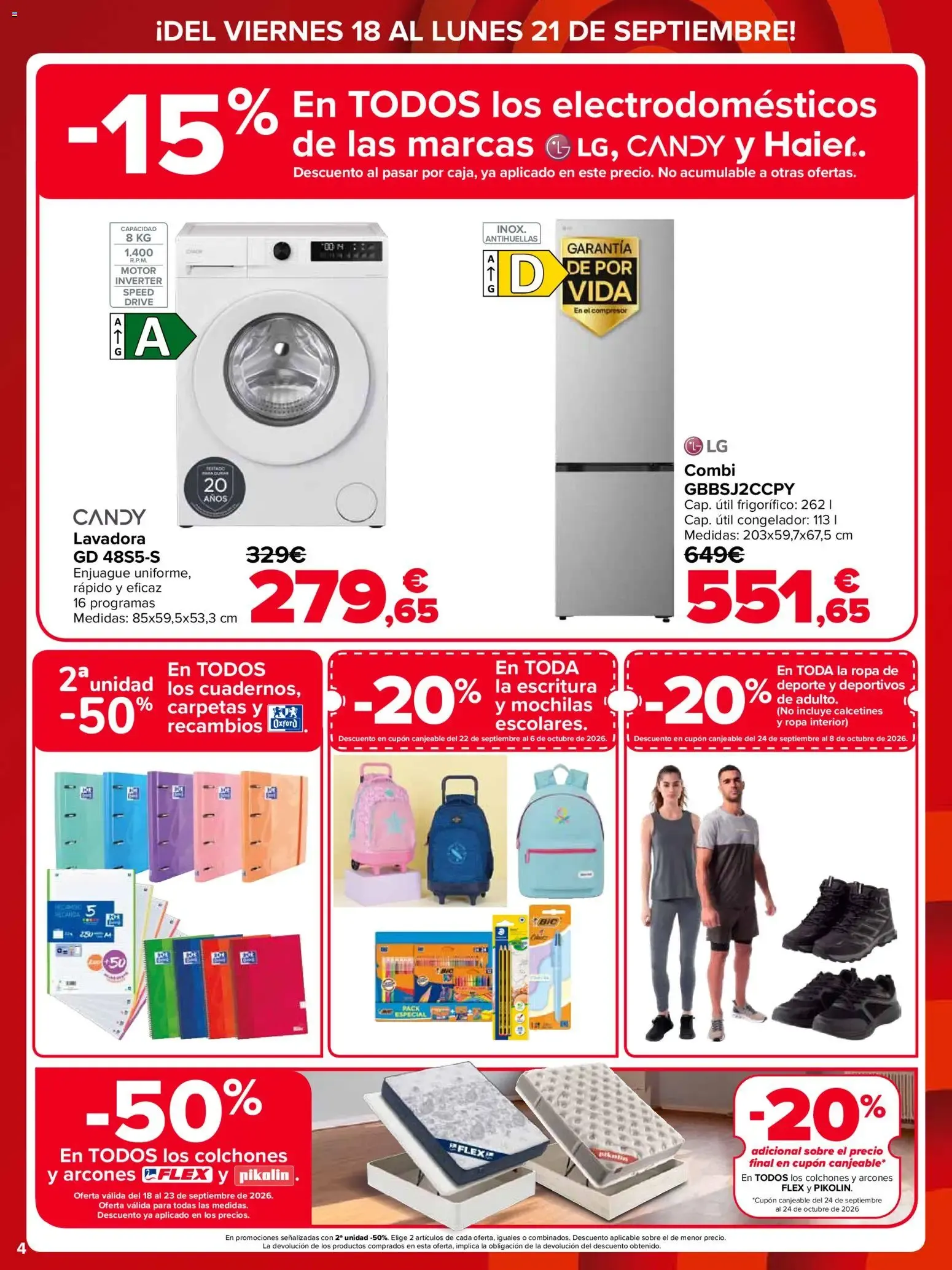 Catálogo de Carrefour Precio Imbatible del 18/09/2026 | Catálogo 18 de septiembre al 21 de septiembre 2026 - Página 4