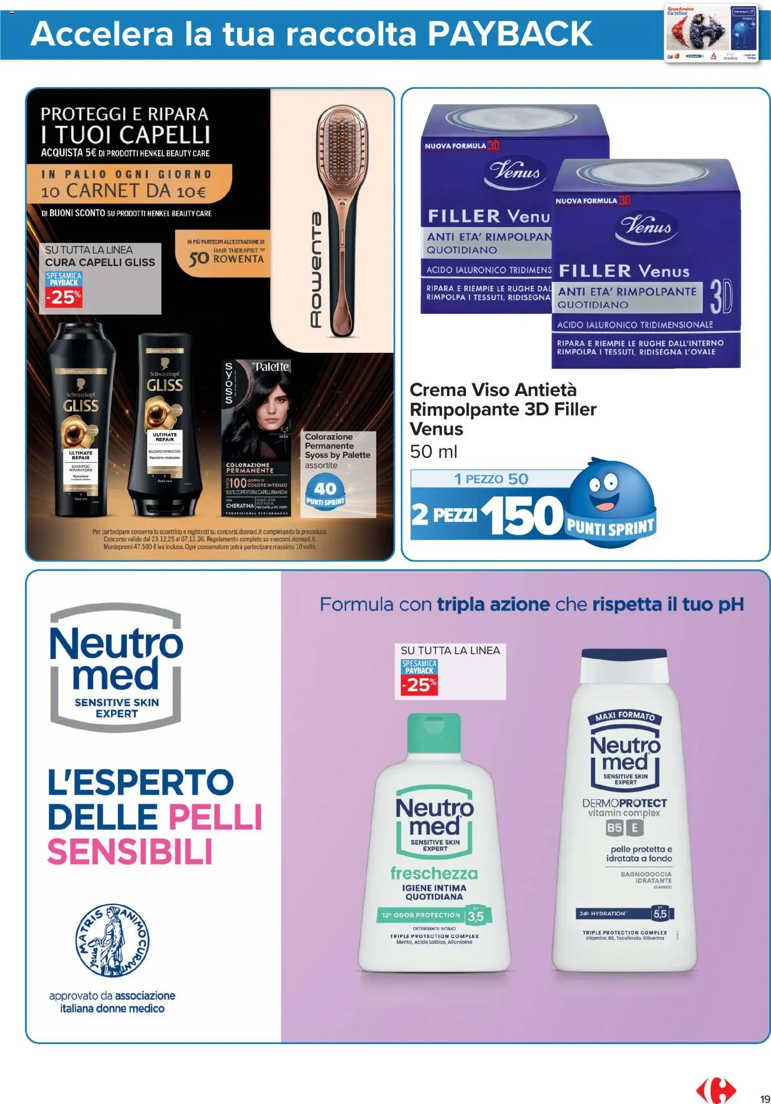 Nuovo Carrefour volantino Market - Punti Sprint Payback dal 15/09/2026 > offerte anteprima 🛍️ da 15 settembre a 28 settembre di 2026 - Pagina del volantino 19