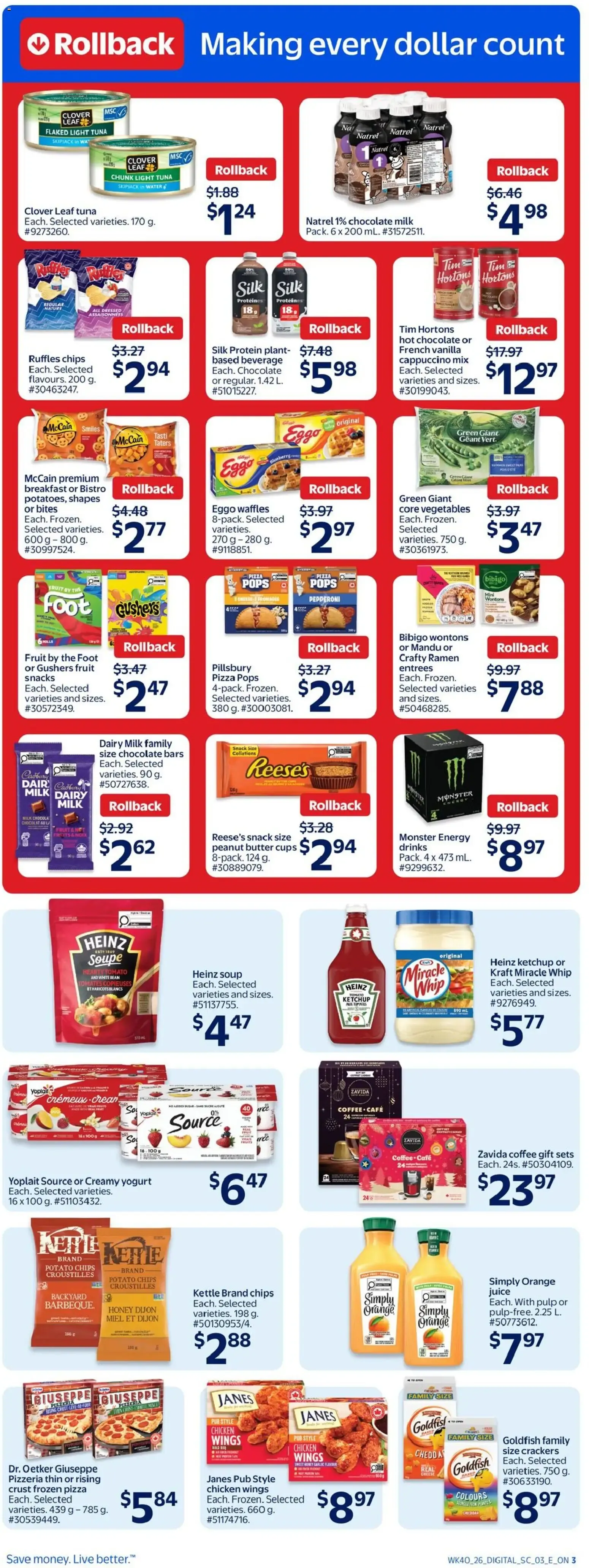 Walmart weekly flyer from Oct 29, 2026 > weekly specials & deals from October 29 to November 4 2026 - flyer page 6