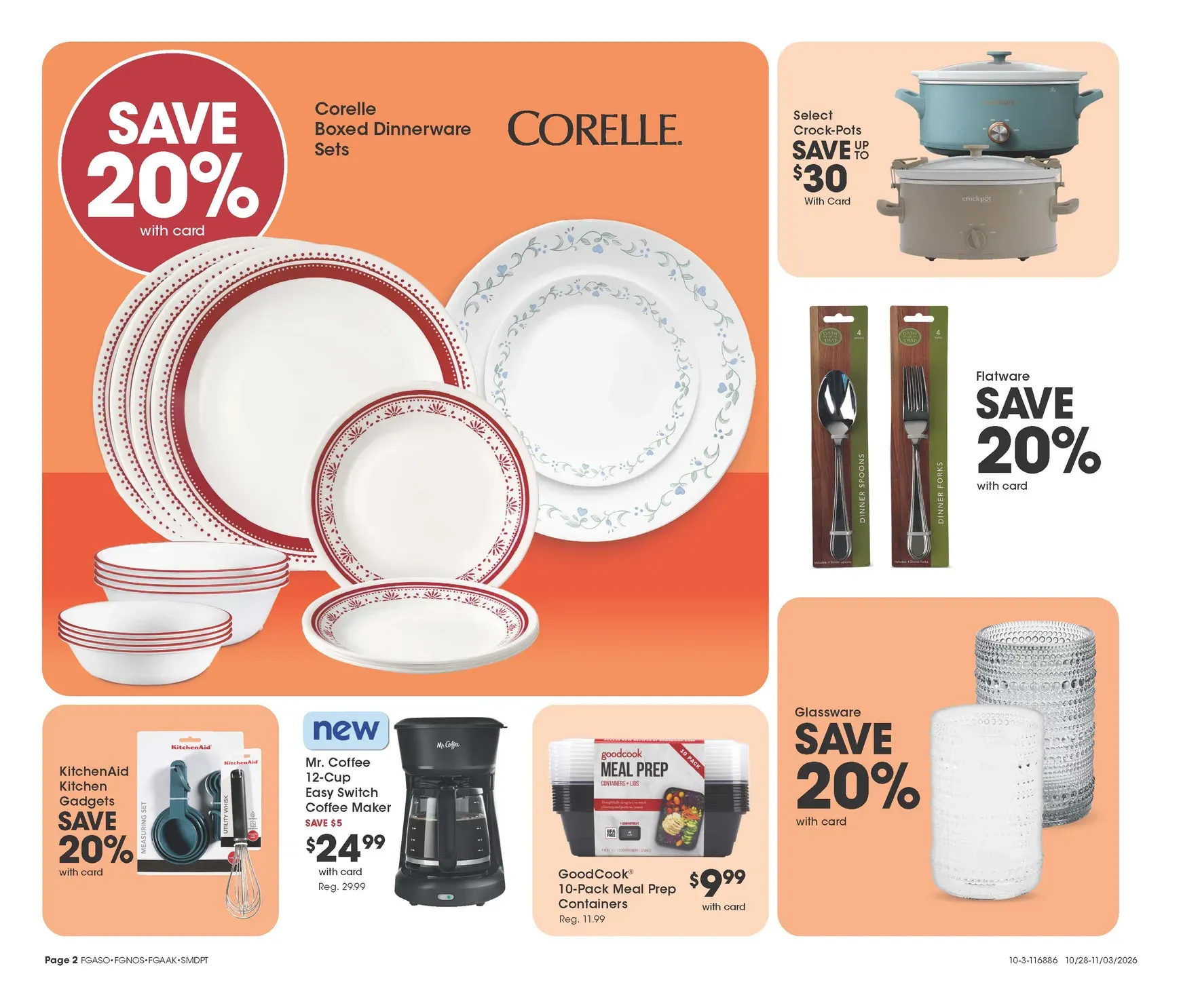 Weekly ad Current Fred Meyer - Home & Apparel leaflet valid from Wednesday 10/28/2026 to Tuesday 11/03/2026 from October 28 to November 3 2026 - Page 2