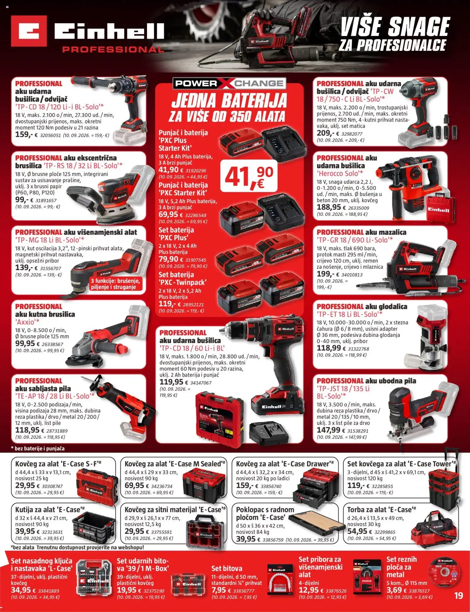 Katalog Bauhaus Katalog novi od 30.09.2026 na listanje > letak digitalni od 30. rujna do 13. listopada 2026. - Pregled Stranica 19