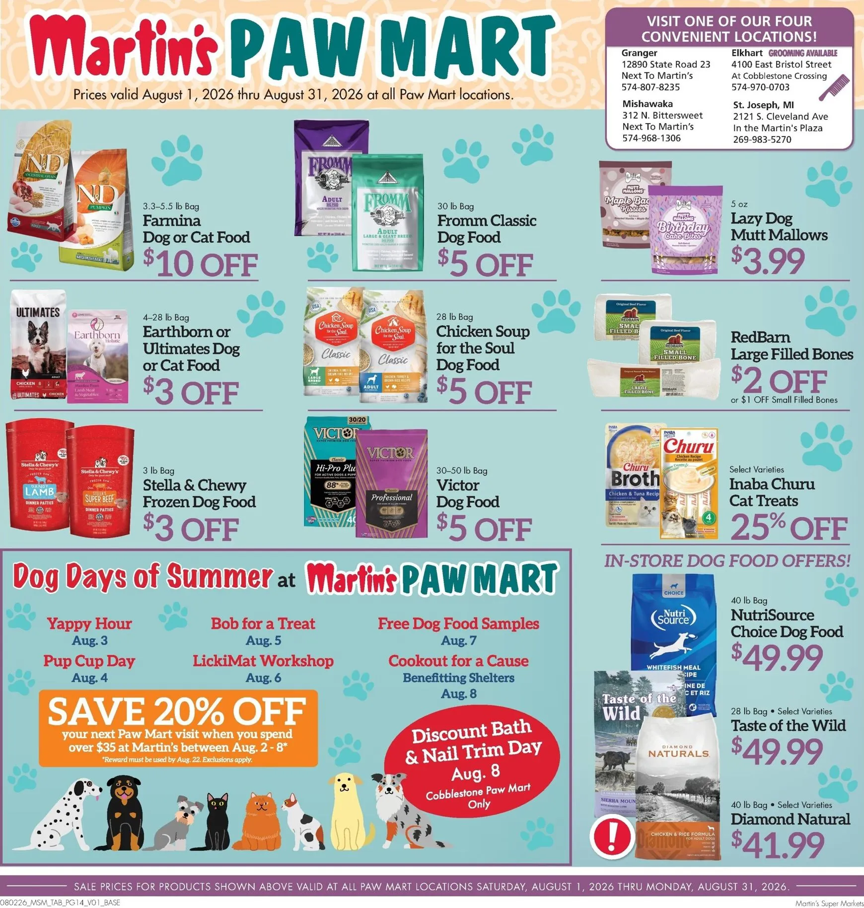 Weekly ad Current Martin's Super Markets leaflet valid from Sunday 08/02/2026 to Saturday 08/08/2026 from August 2 to August 8 2026 - Page 14