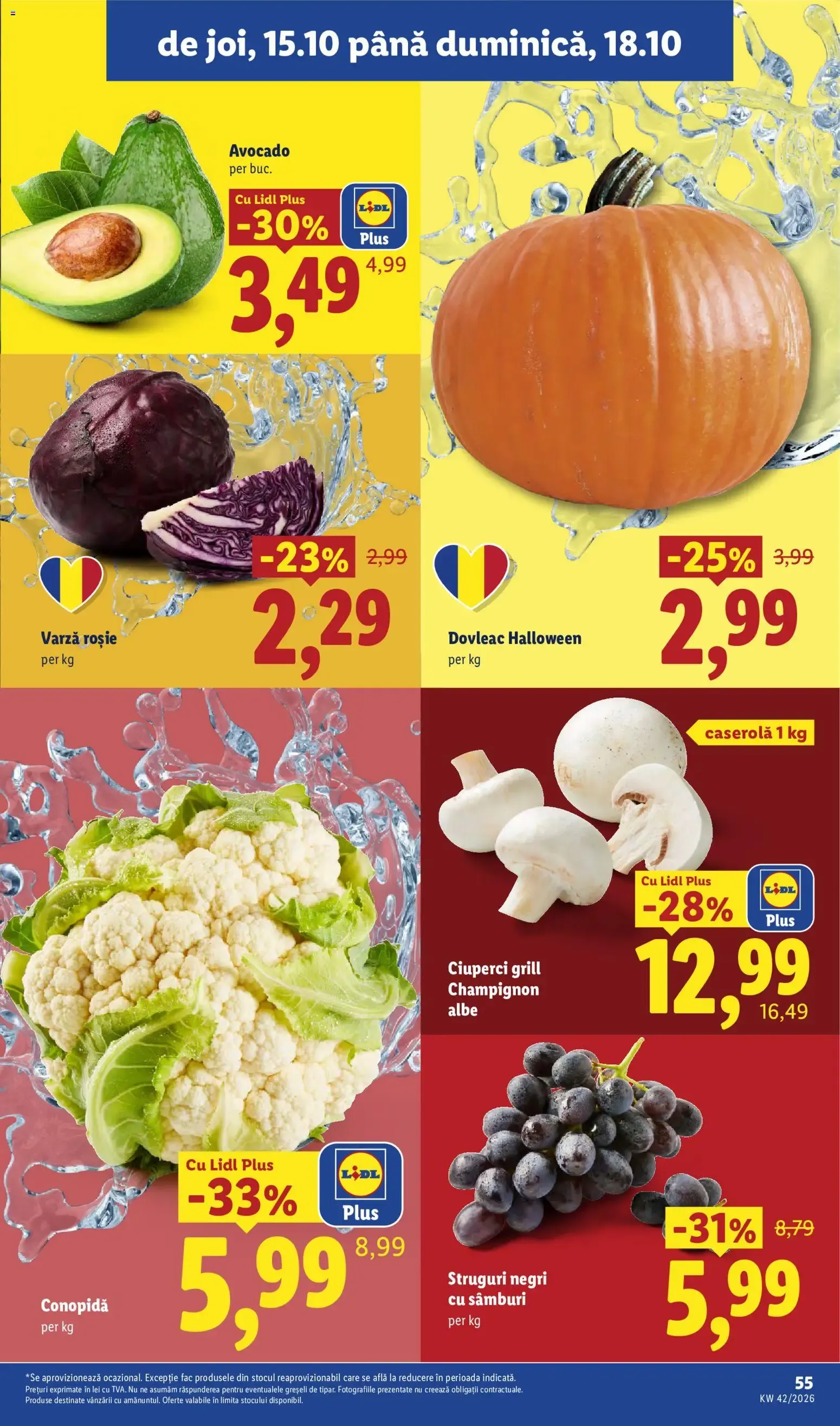 Catalog Catalog LIDL 12.10.2026 - Oferta și Revista online de la 12 octombrie până la 18 octombrie 2026 - Revista Pagina 55