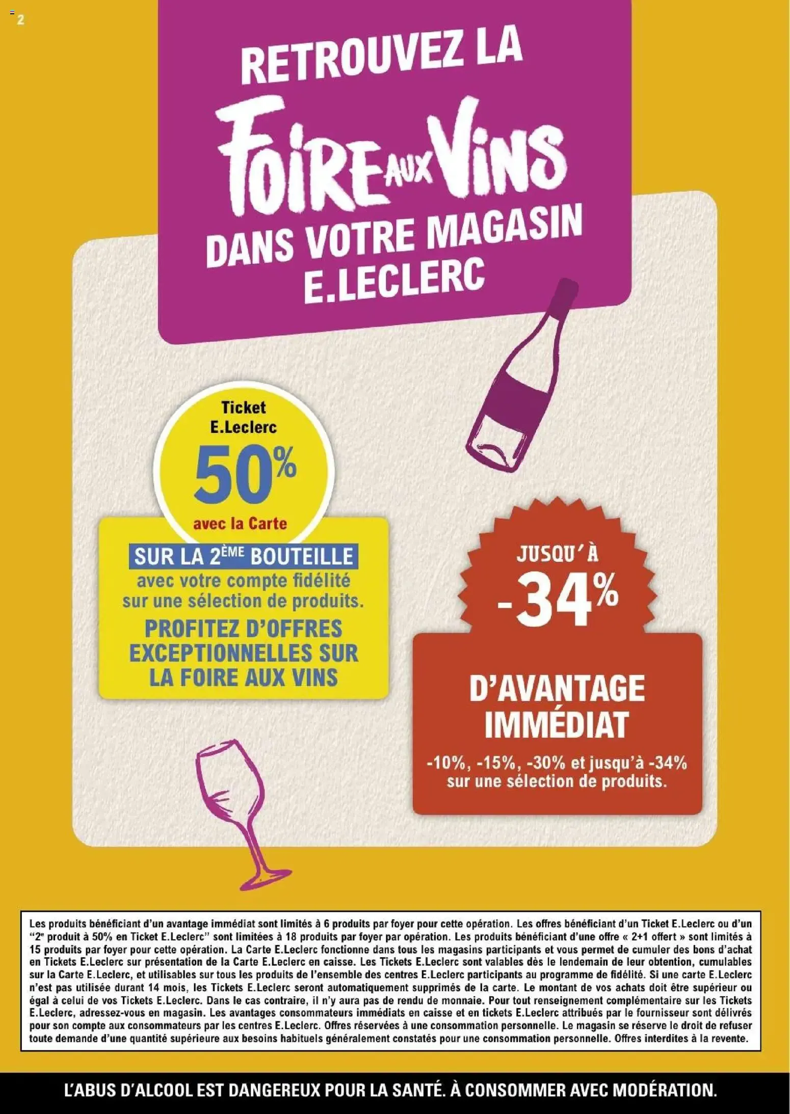 E.Leclerc La Foire aux Vins 2026 du 29 septembre au 10 octobre 2026 - Catalogue page 2