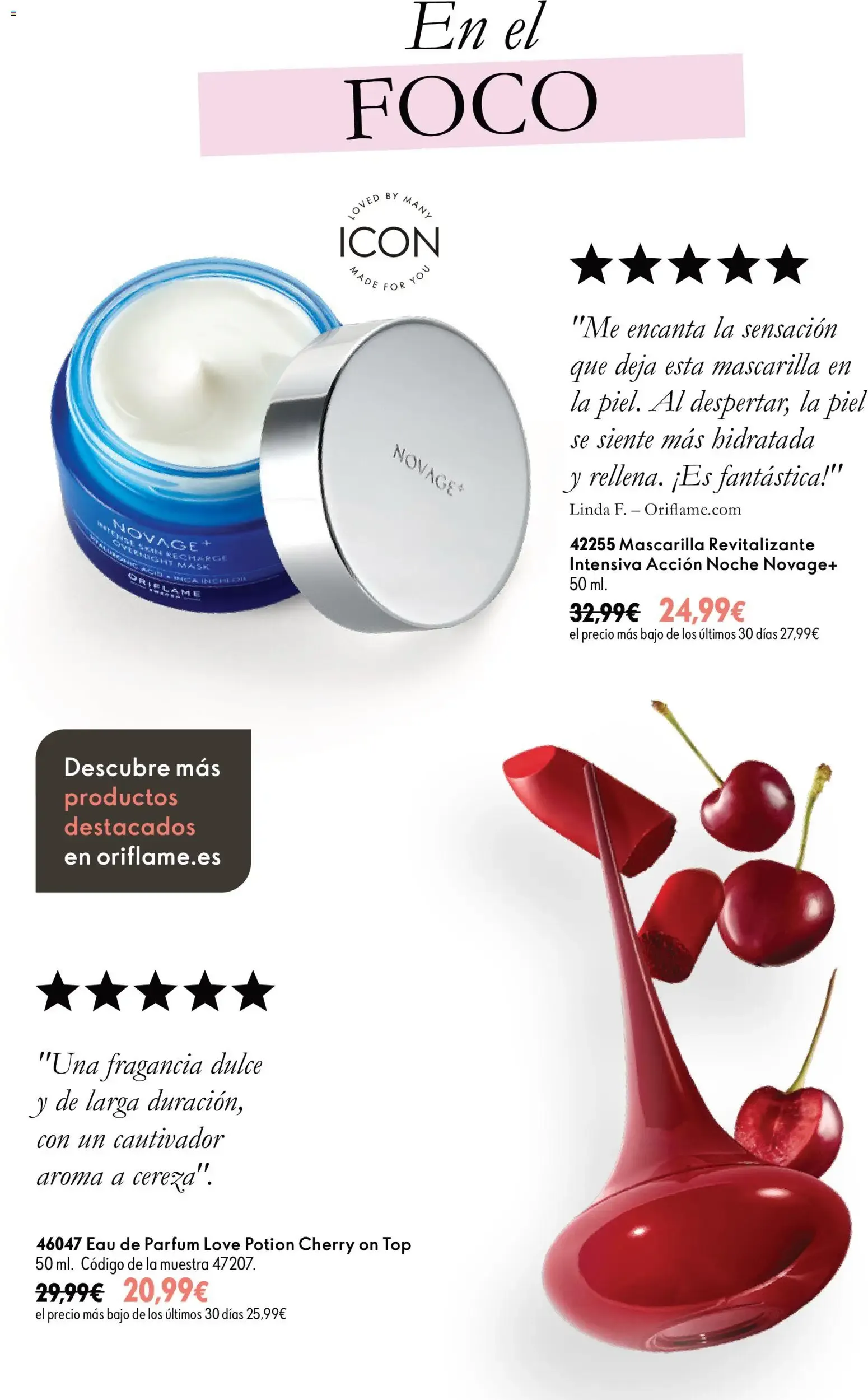 Catálogo de Oriflame Folleto Campaña 14 Highligts 07/10/2026 - 27/10/2026 7 de octubre al 27 de octubre 2026 - Página 3