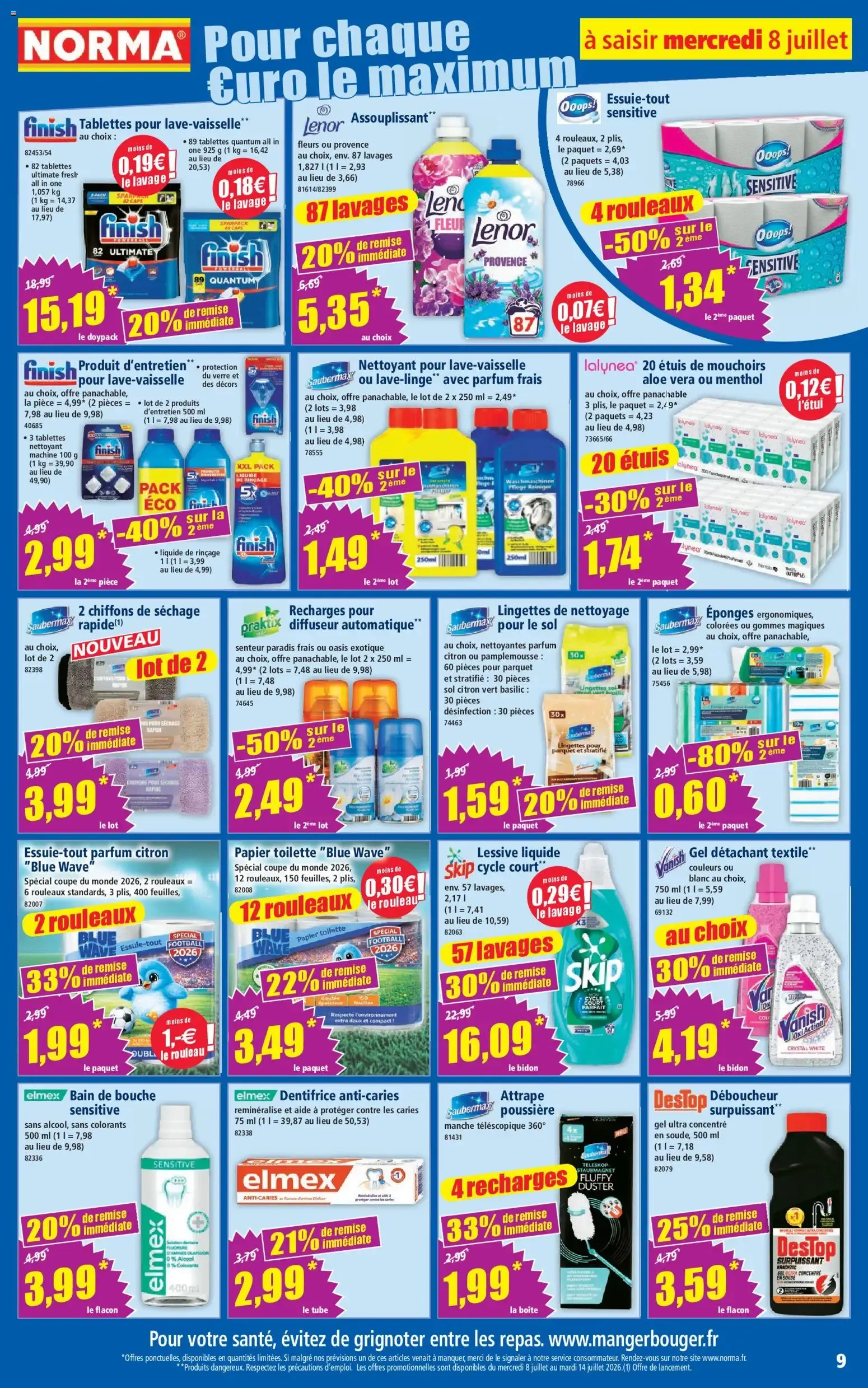 NORMA Votre Discounter Régional du 8 juillet au 14 juillet 2026 - Catalogue page 8