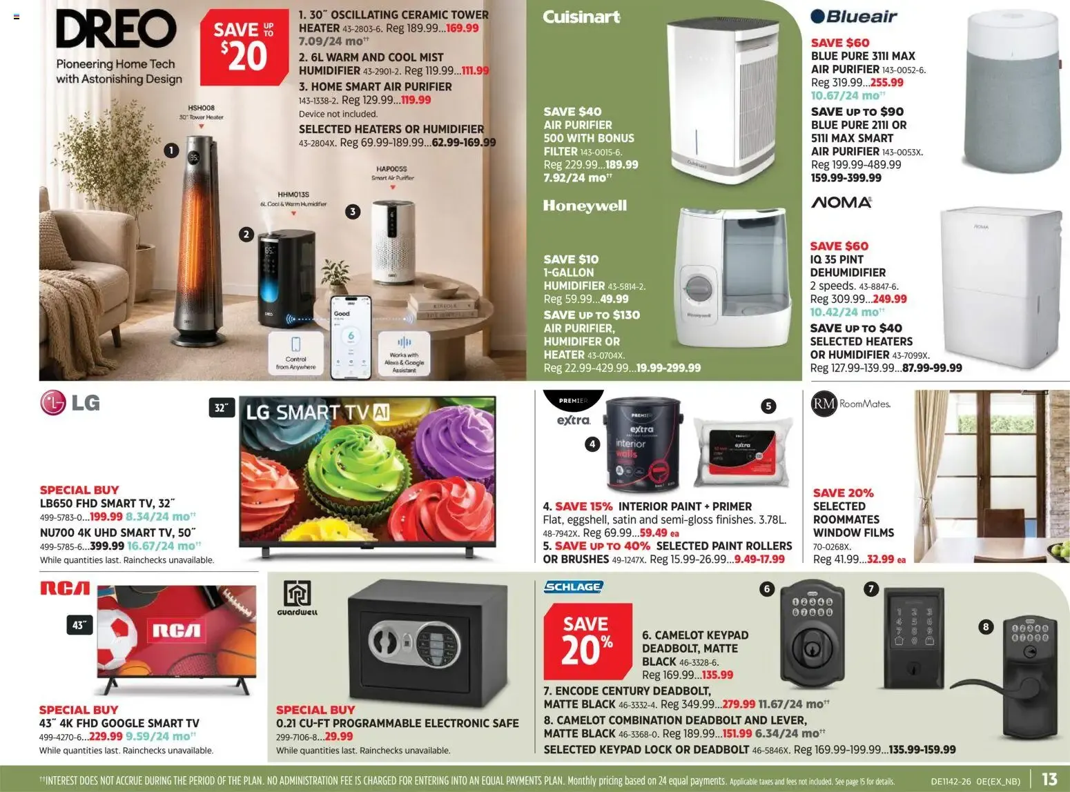 Canadian Tire flyer - The Ultimate Home Guide from Oct 15, 2026 > weekly specials & deals from October 15 to November 4 2026 - flyer page 13
