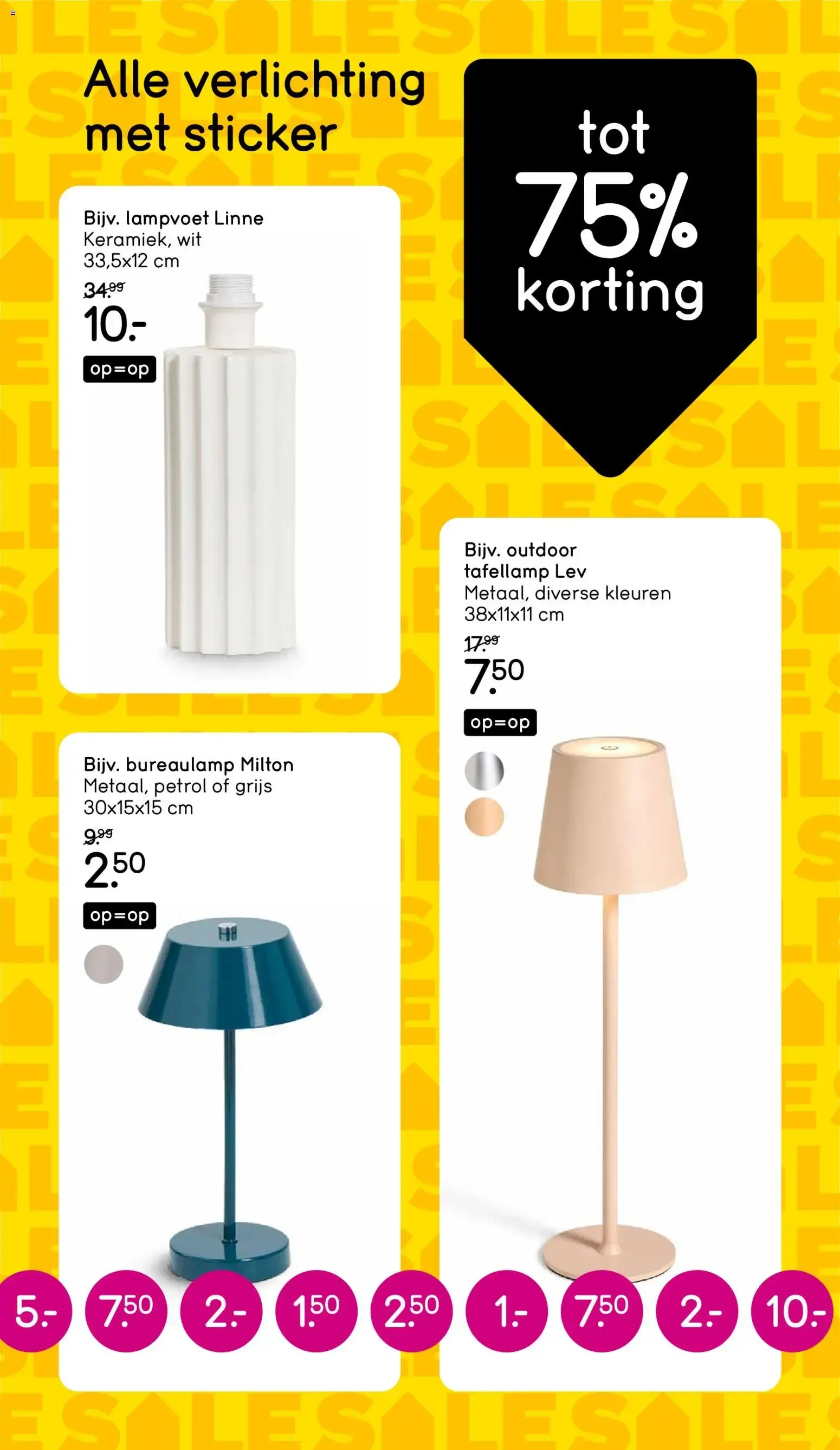 Leen Bakker Final Sale - 10% Extra Korting van 3 augustus tot 9 augustus 2026 - Folder pagina 16