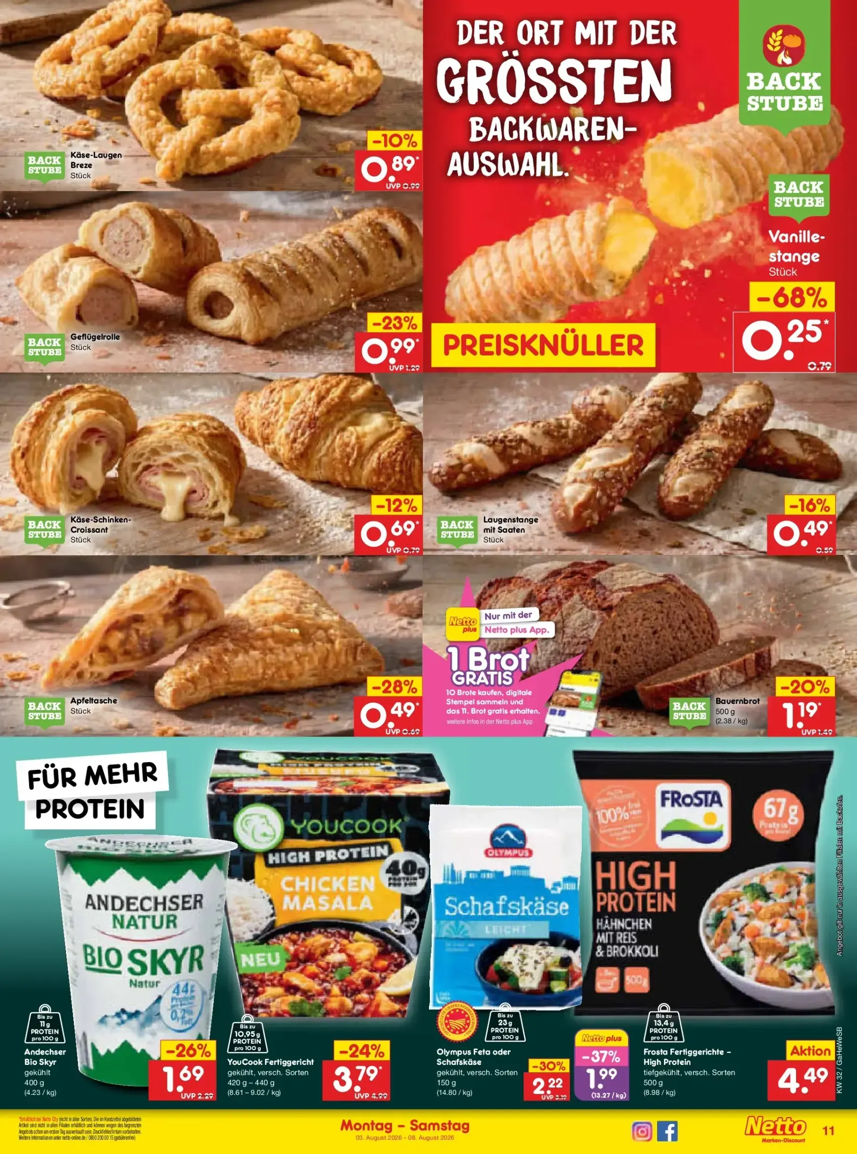 Netto Marken Discount Prospekt – von Montag 03.08.2026 bis Samstag 08.08.2026 von 3. August bis 8. August 2026 - Prospekt seite 21