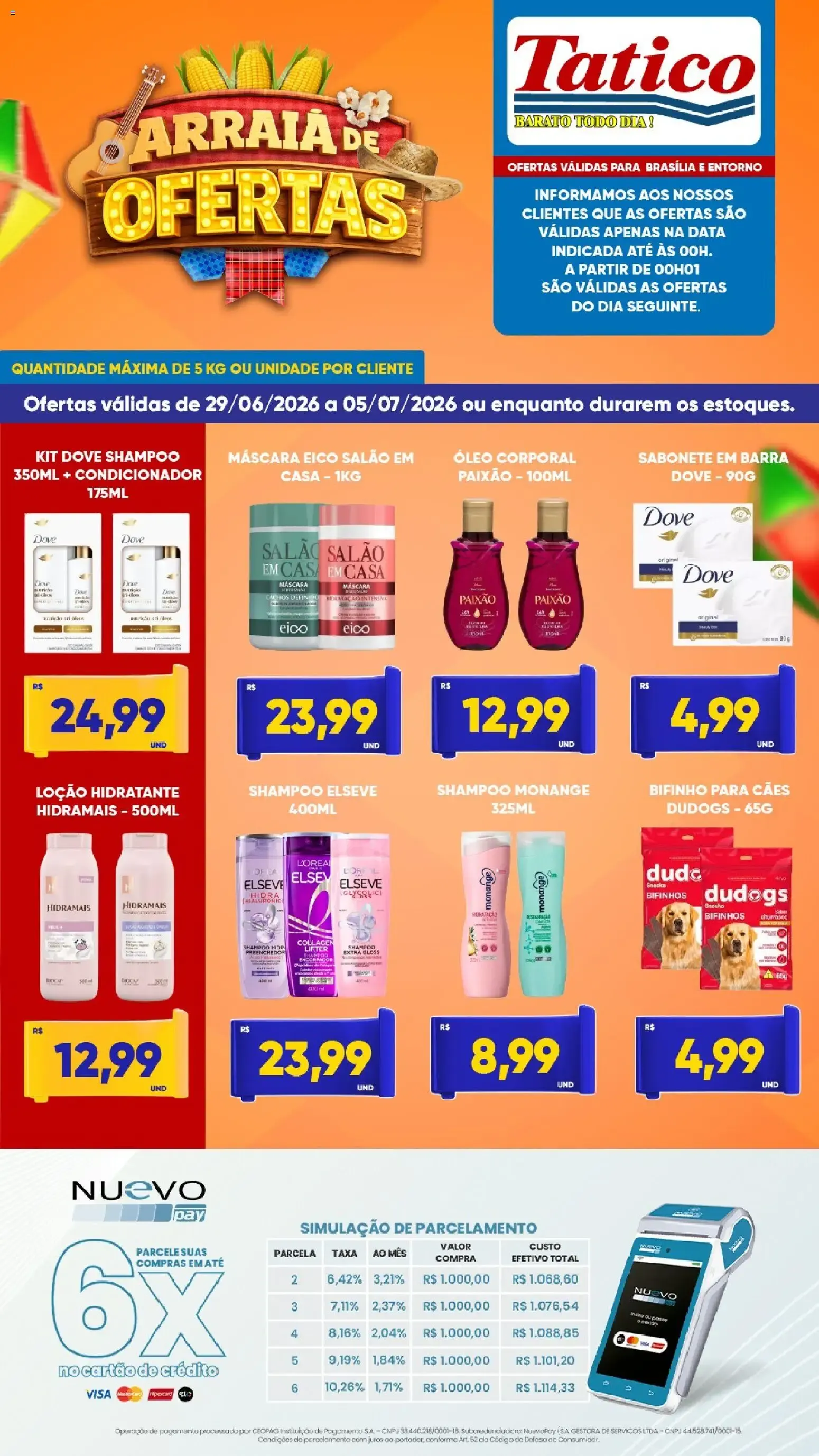 Encarte de Tatico - Ofertas da semana de 29/06/2026 | Promoções Online 29 de junho até 5 de julho 2026 - Pagina 9