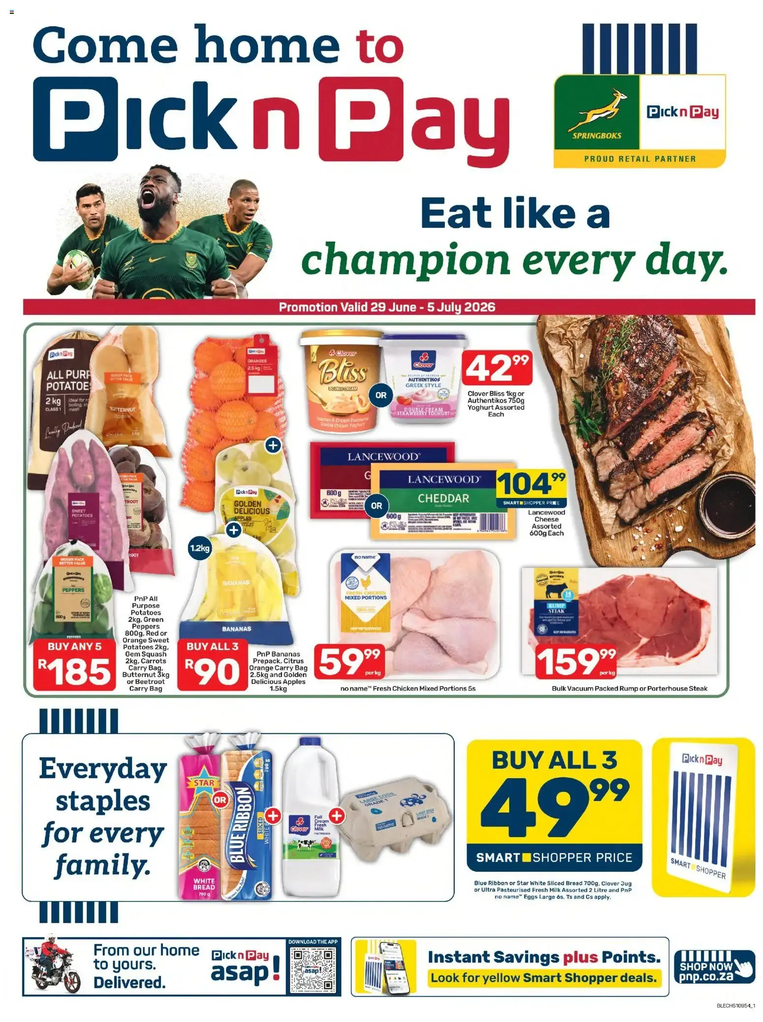 Pick n Pay Eastern Cape - Weekly Specials (29/06/2026 - 05/07/2026) Online from 29 June to 5 July 2026 - Catalogue Page 1