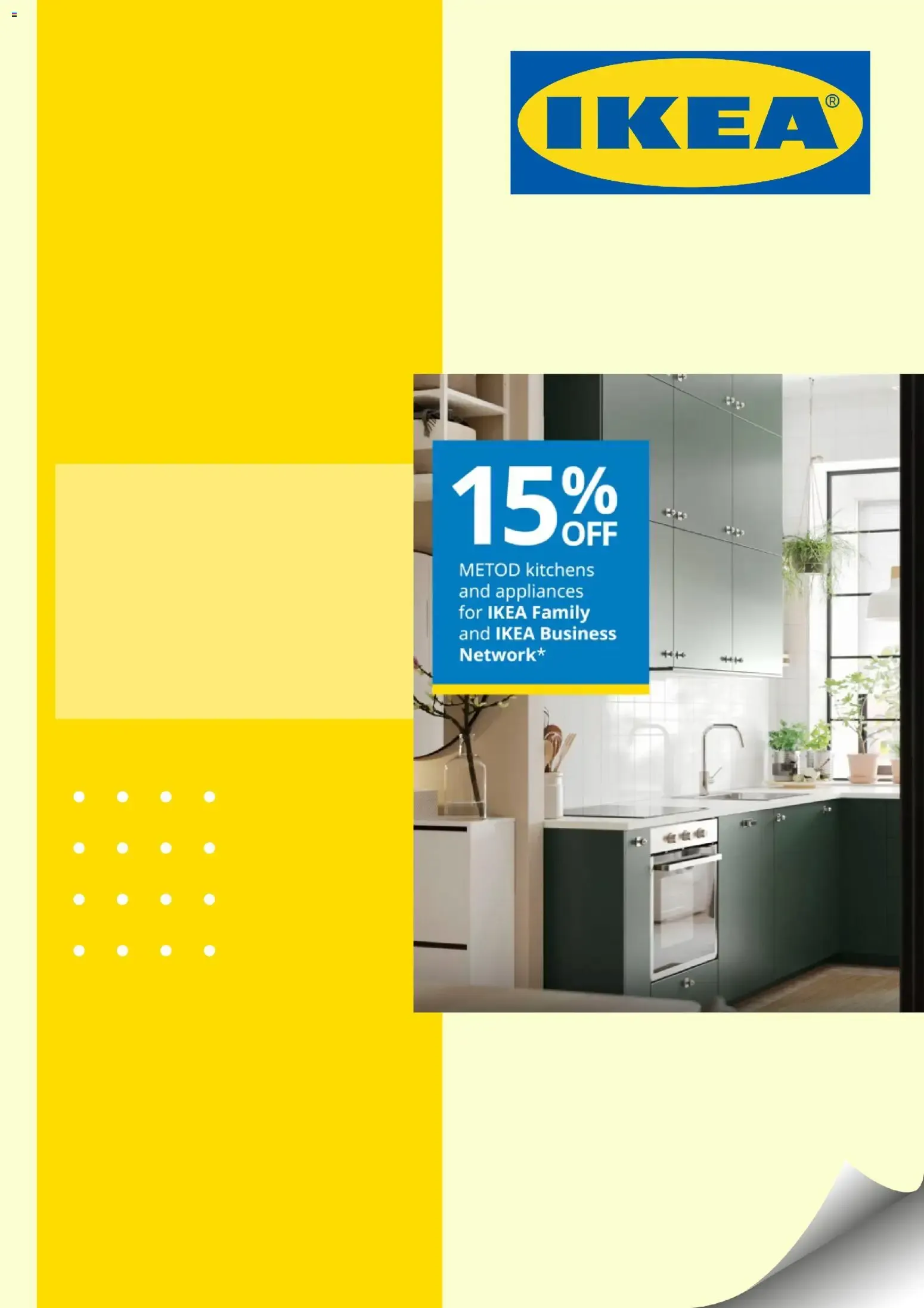 15% OFF METOD kitchens and appliances