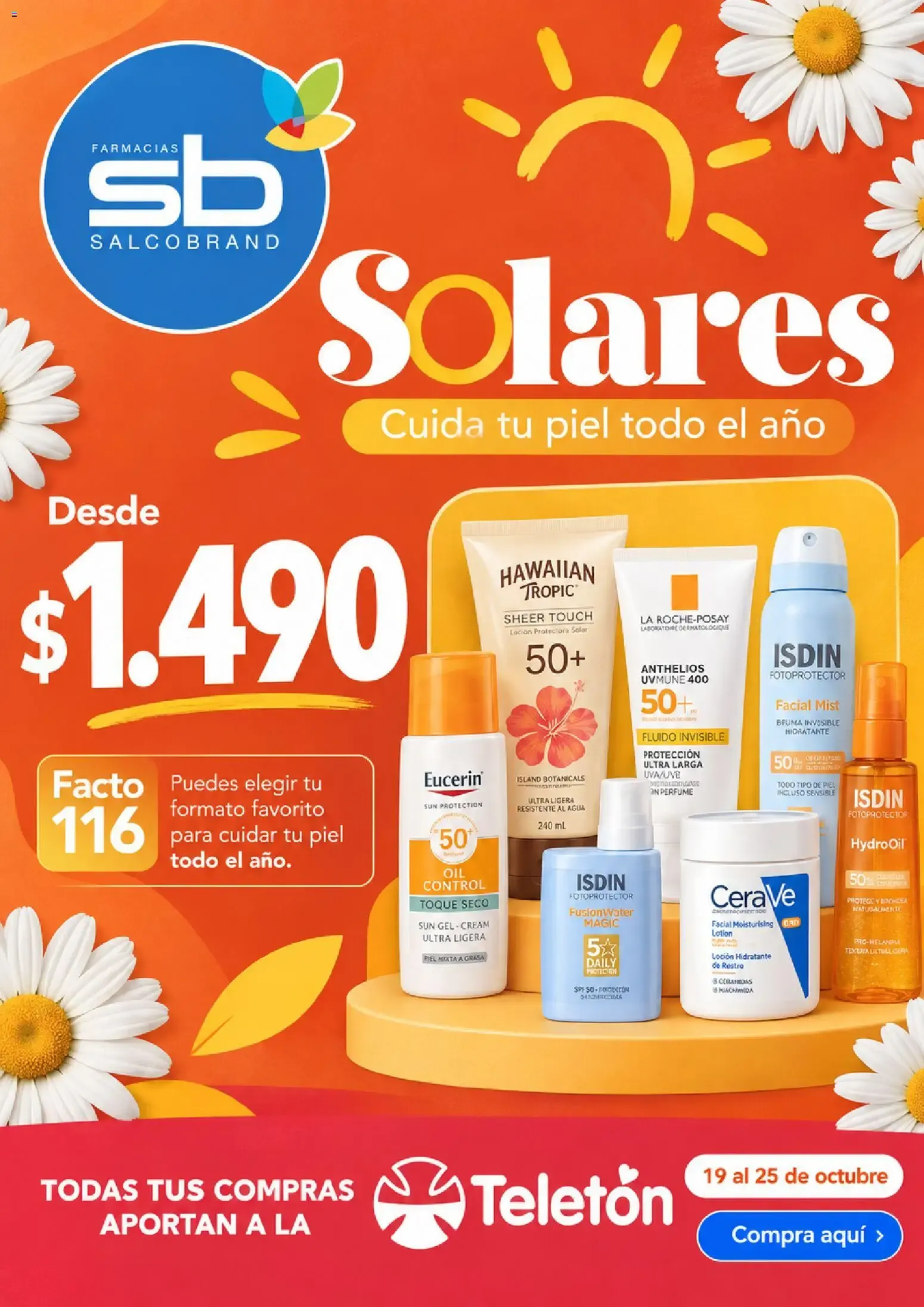 Catálogo de Salcobrand Solares 19 de octubre al 25 de octubre 2026 - Página 1