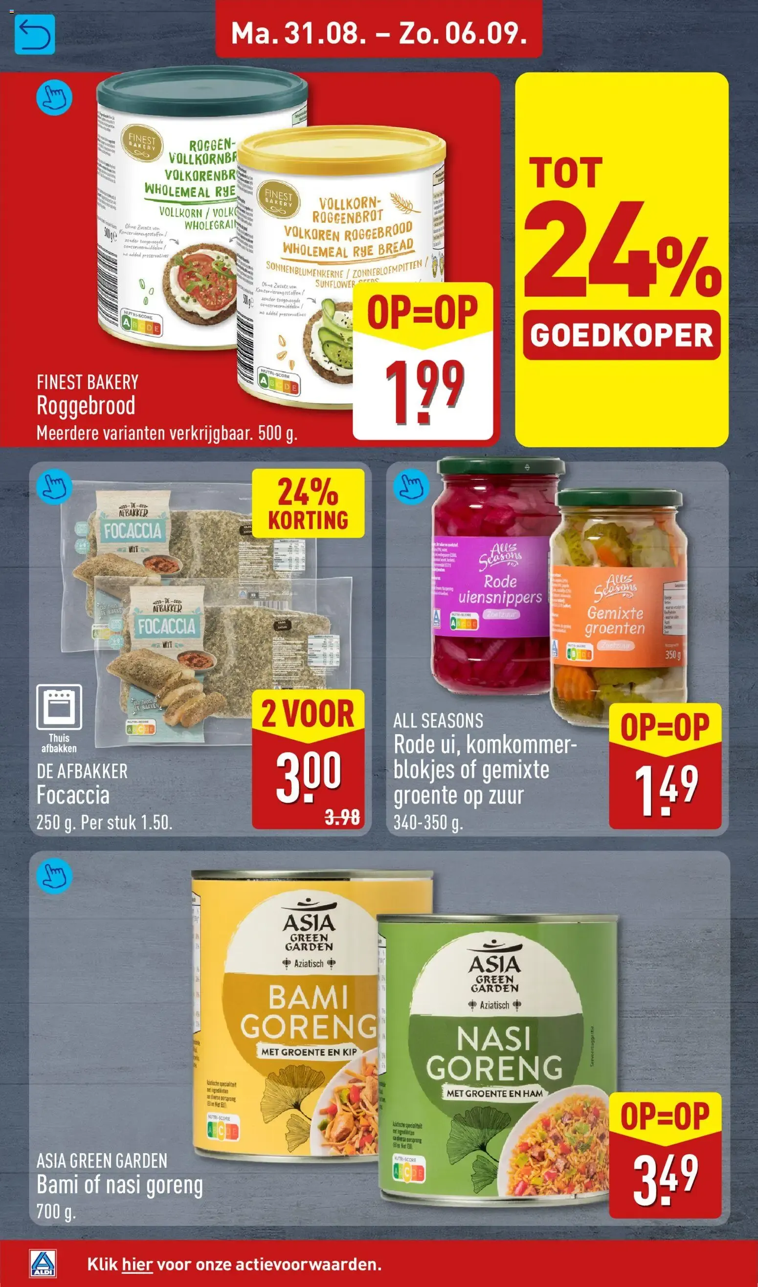 Aldi Fans van Voordeel van 31 augustus tot 6 september 2026 - Folder pagina 16