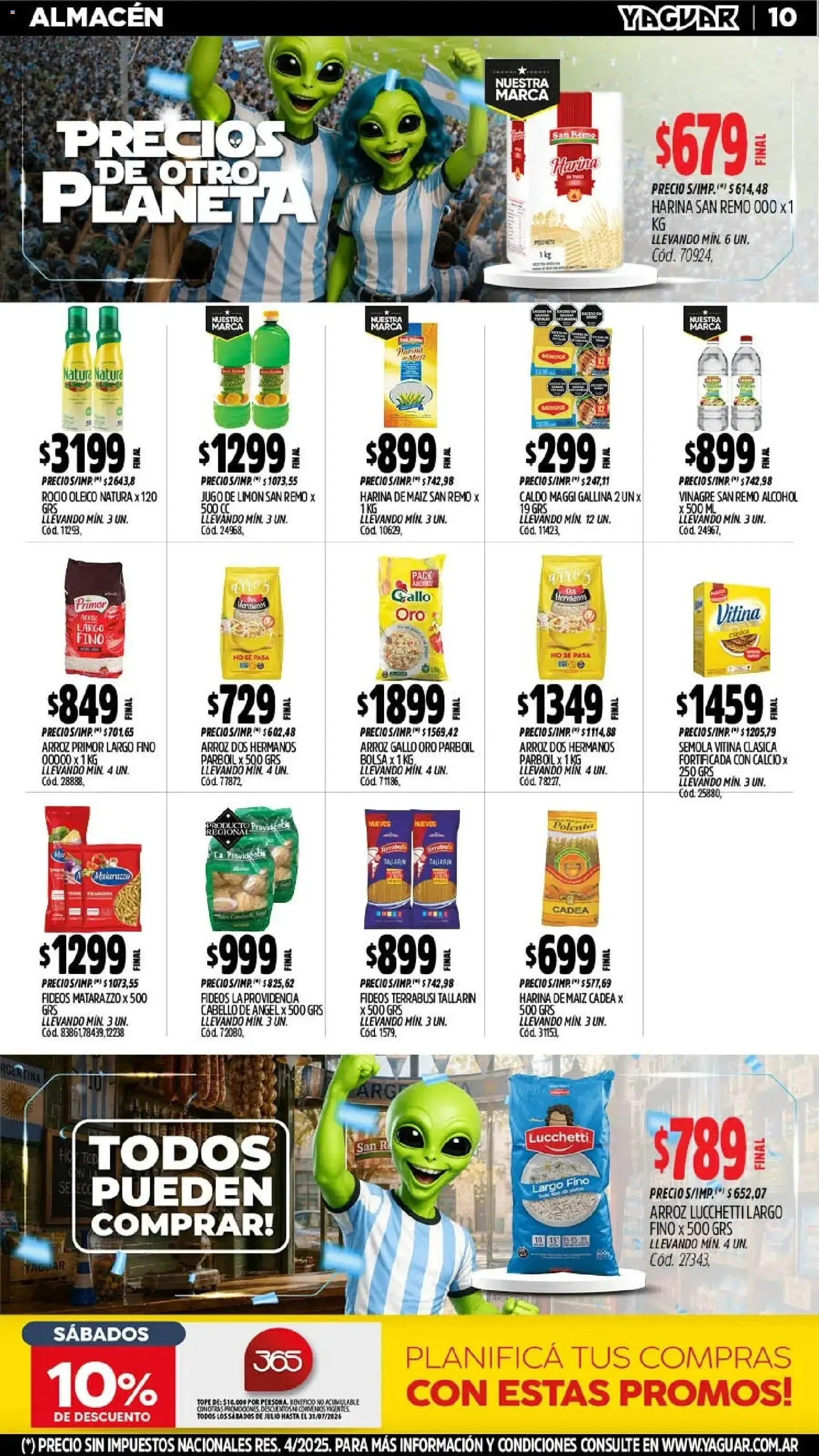 Ofertas de Yaguar - Oferta Semanal San Juan del 13/07/2026 - 18/07/2026 13 de julio al 18 de julio 2026 - Página 11 del catálogo