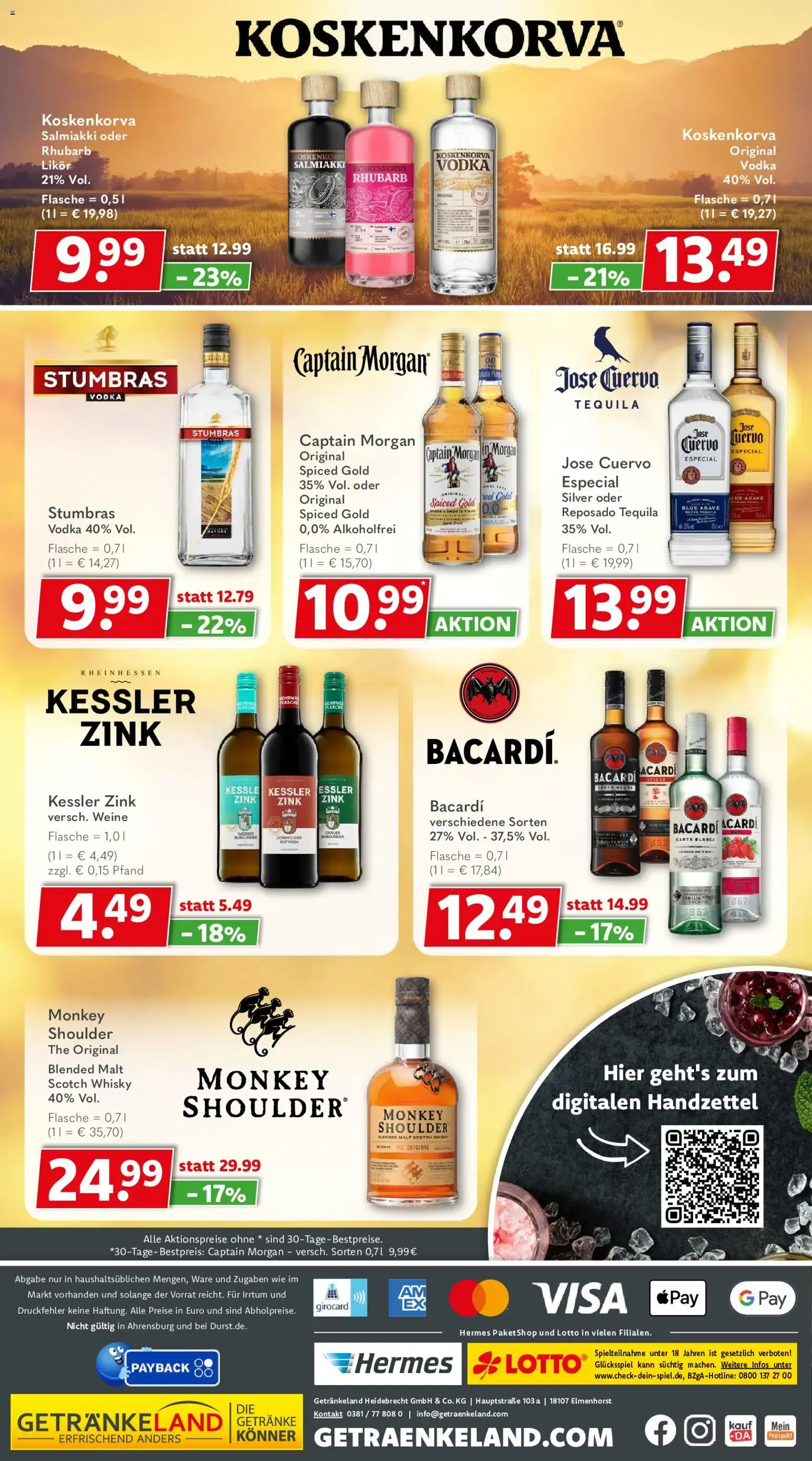 Getränkeland von 26. Oktober bis 7. November 2026 - Prospekt seite 6