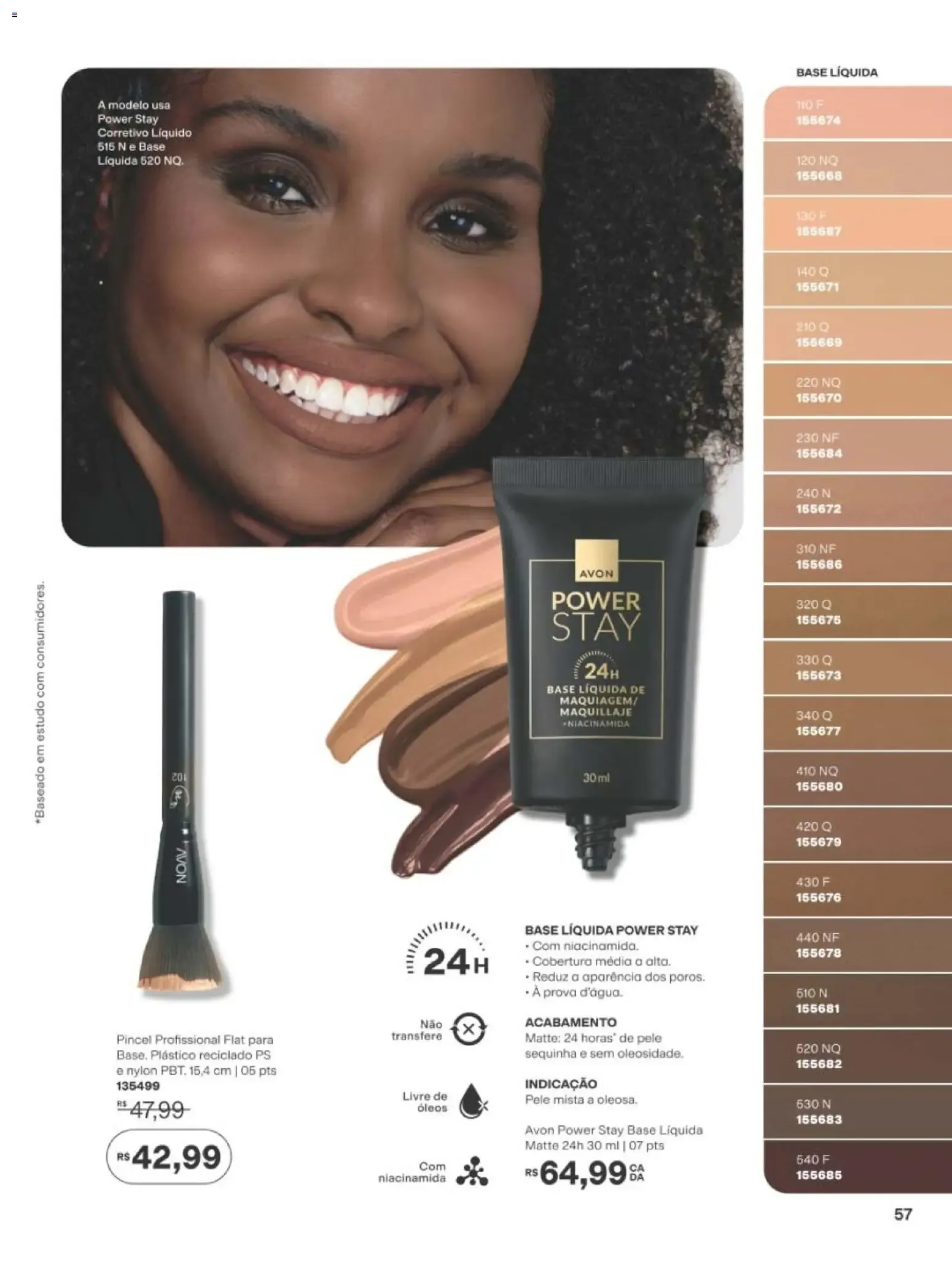 Encarte de Revista Avon folheto - Campanha 13 de 10/08/2026 | Promoção Online 10 de agosto até 31 de agosto 2026 - Pagina 57
