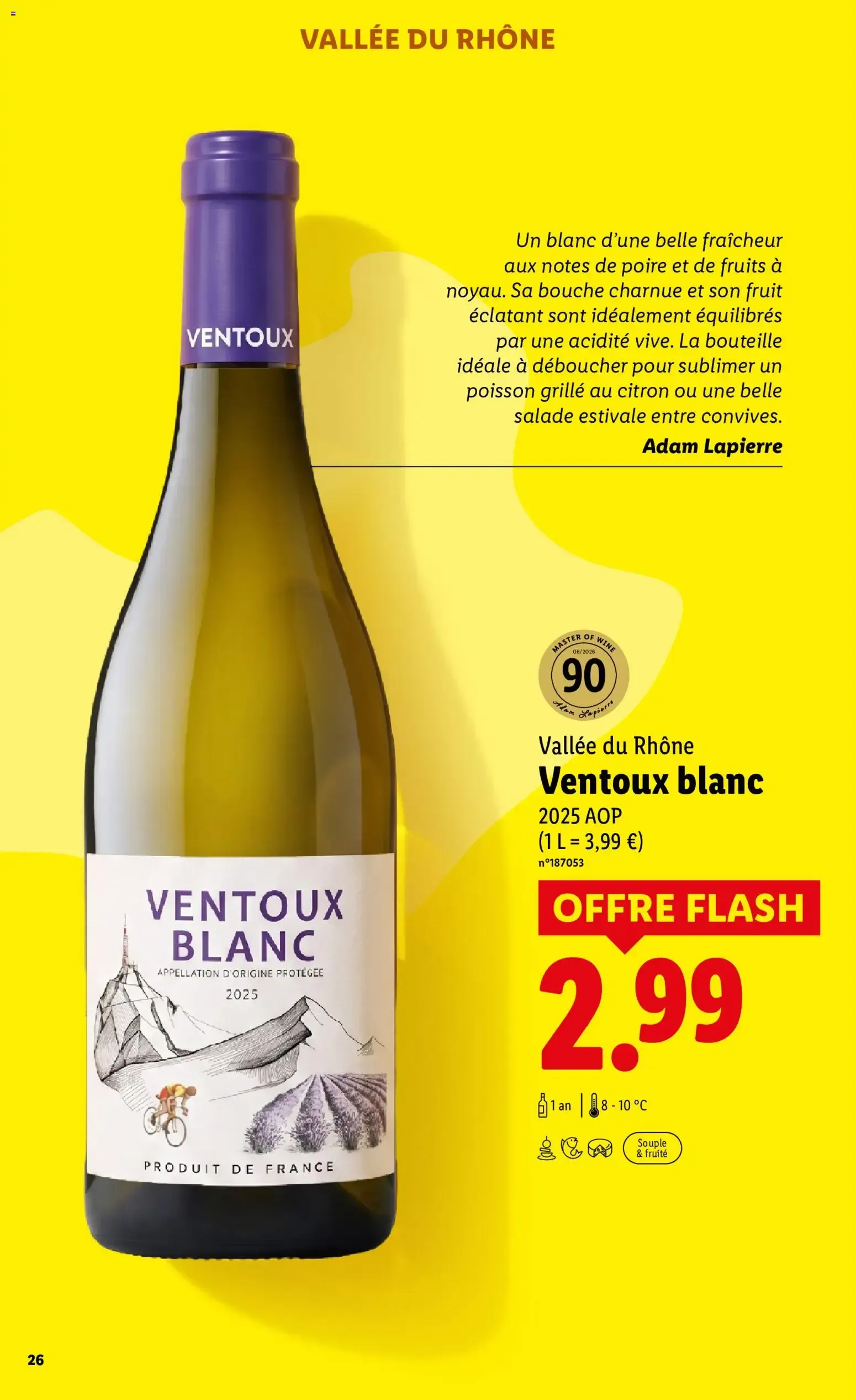 LES EFFERVESCENTS du 3 septembre au 10 septembre 2026 - Catalogue page 26
