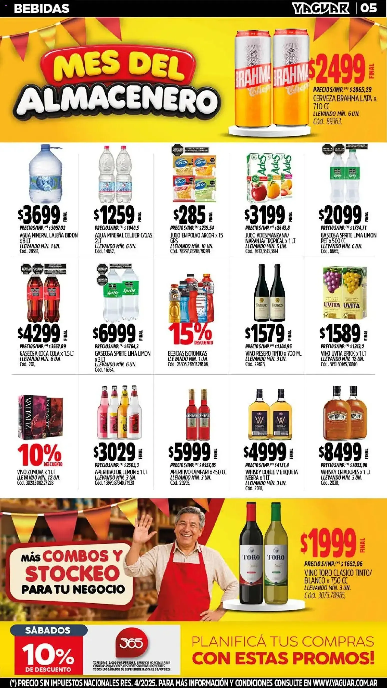 Ofertas de Yaguar - Oferta Semanal General Roca del 21/09/2026 - 26/09/2026 21 de septiembre al 26 de septiembre 2026 - Página 5 del catálogo