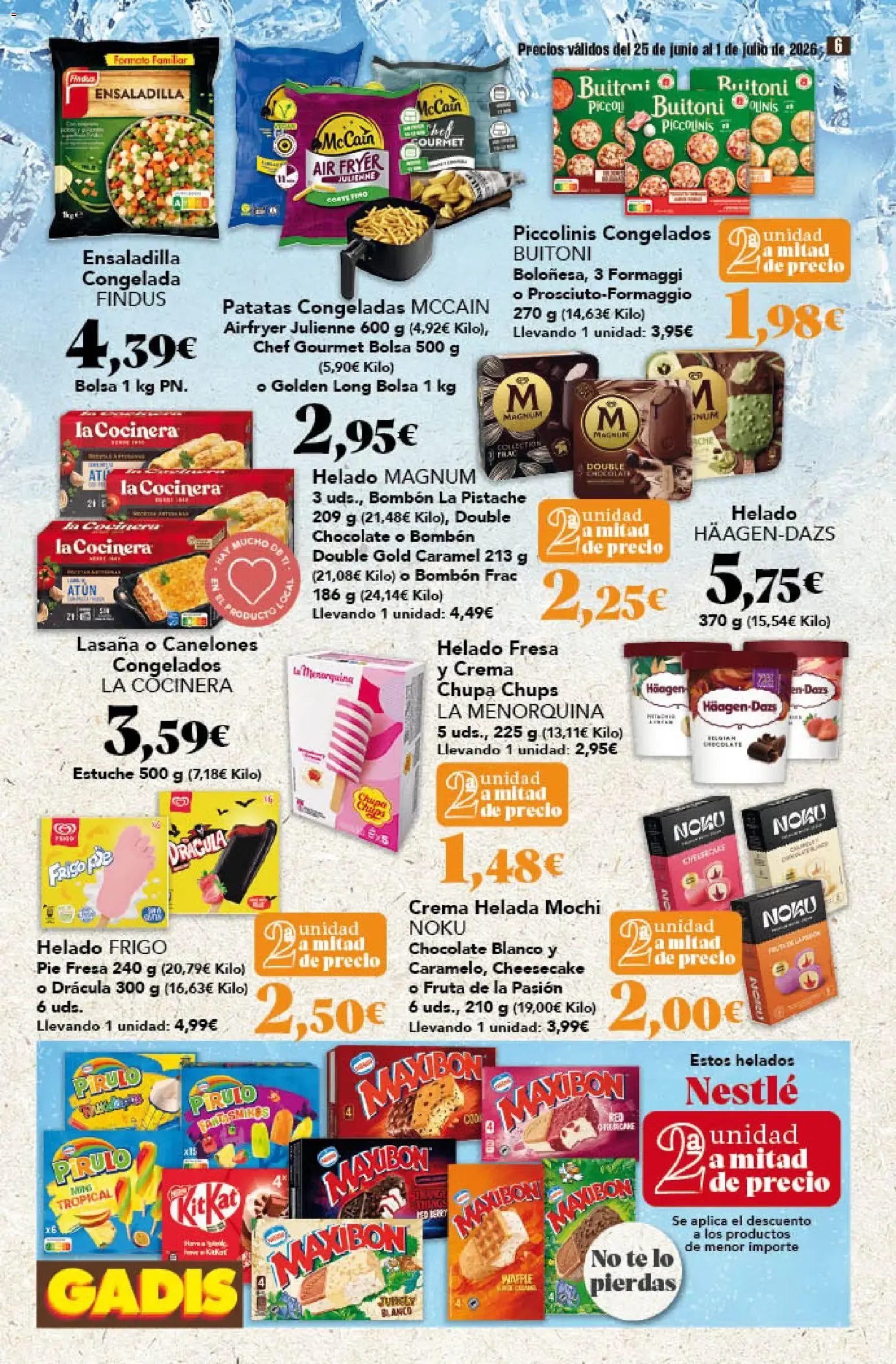 Catálogo de HAY MUCHO DE TI EN EL PRODUCTO LOCAL GADIS 25 de junio al 1 de julio 2026 - Página 6