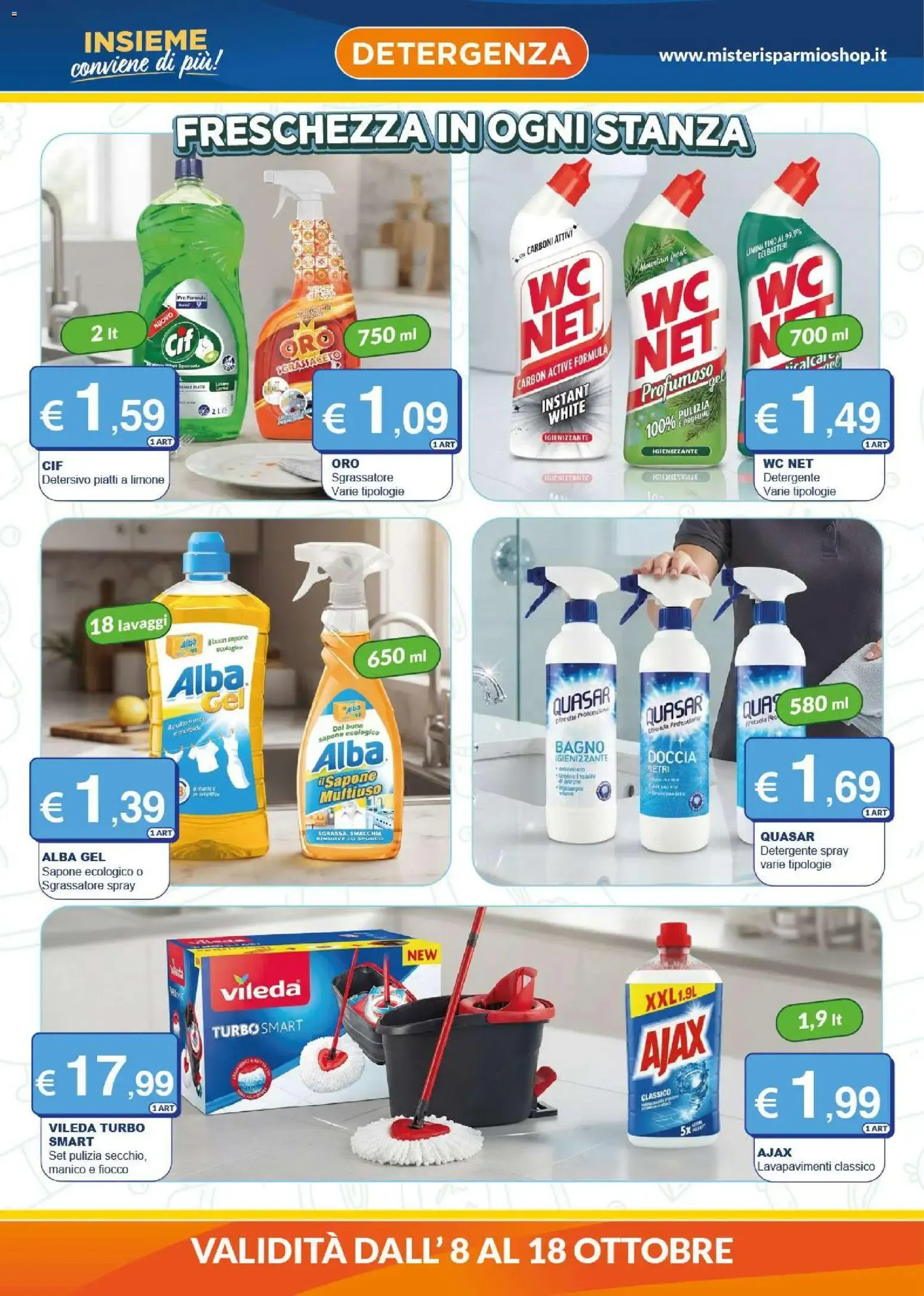 Mister Risparmio volantino dal 08/10/2026 - online Offerte da 8 ottobre a 18 ottobre di 2026 - Pagina del volantino 4