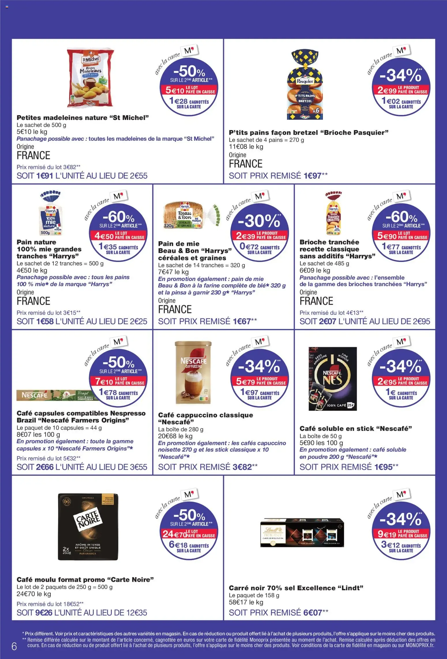 Monoprix: Viva Mexico - 50% en la 2da unidad de dulces du 20 octobre au 1 novembre 2026 - Catalogue page 6