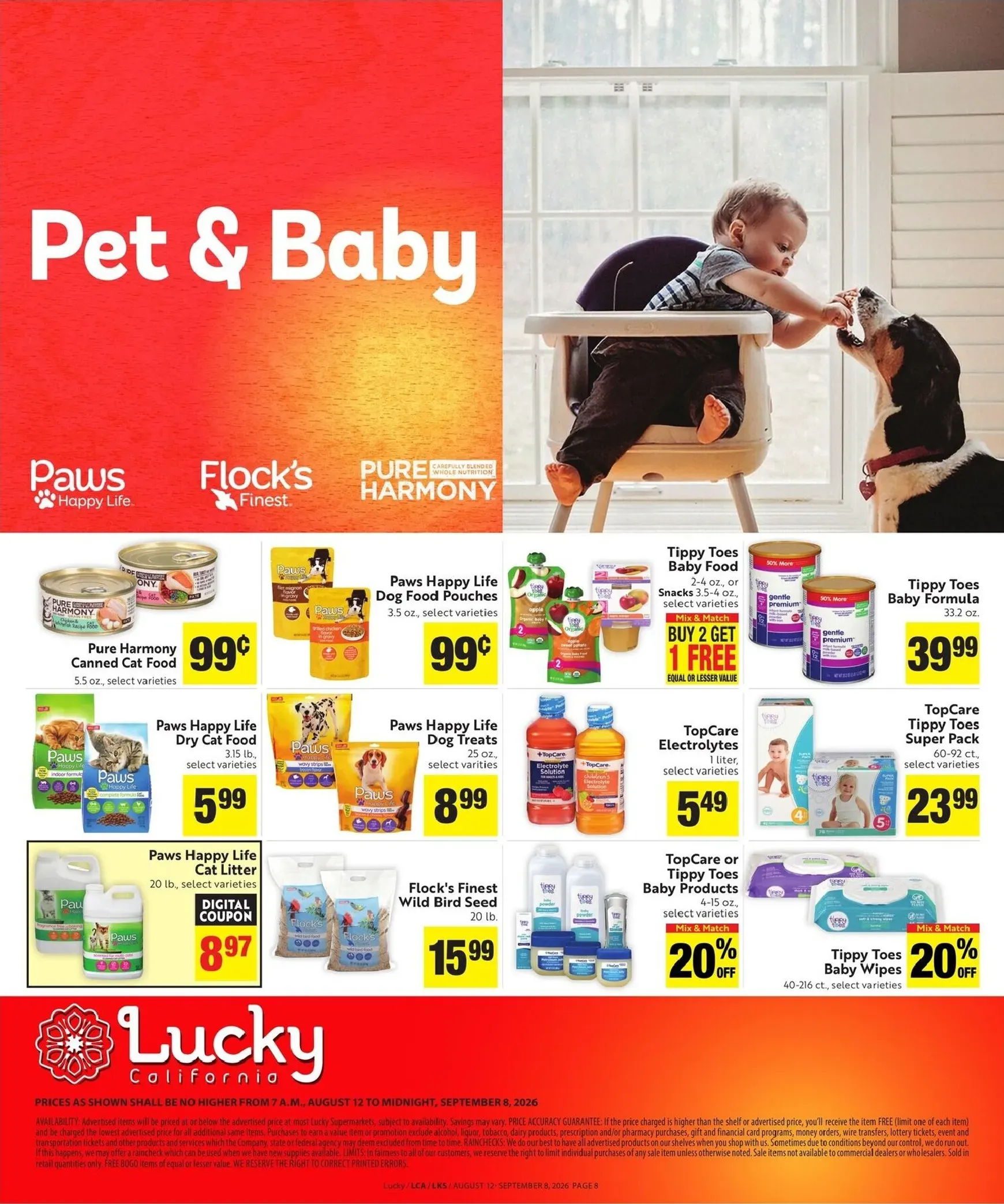 Weekly ad Current Lucky - Save With Our Quality Brands leaflet valid from Wednesday 08/12/2026 to Wednesday 09/09/2026 from August 12 to September 9 2026 - Page 8