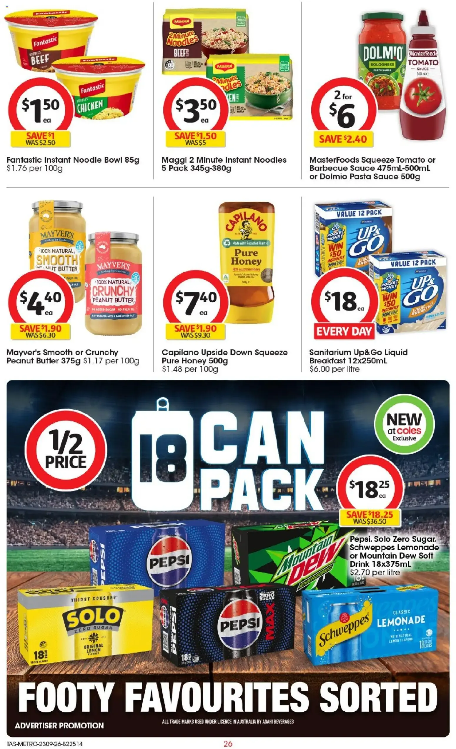 Coles - Footy fever - Catalogue valid from 23 September to 29 September 2026 - page 26