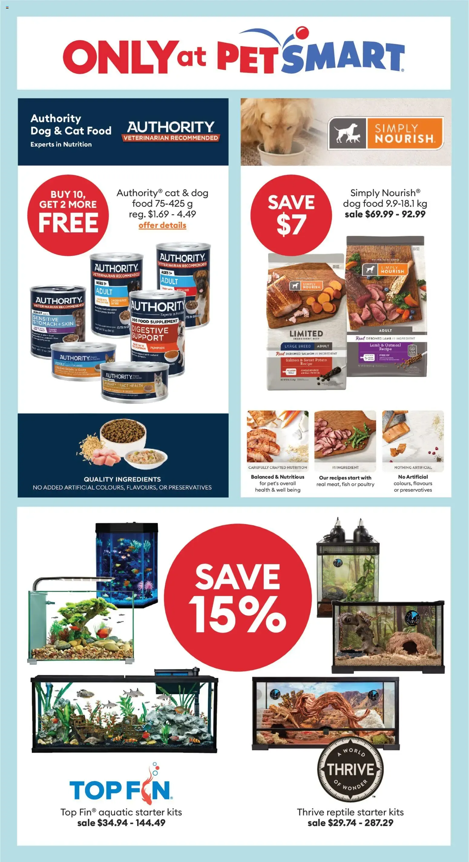 Petsmart weekly flyer / circulaire from Oct 5, 2026 > weekly specials & deals from October 5 to November 1 2026 - flyer page 8