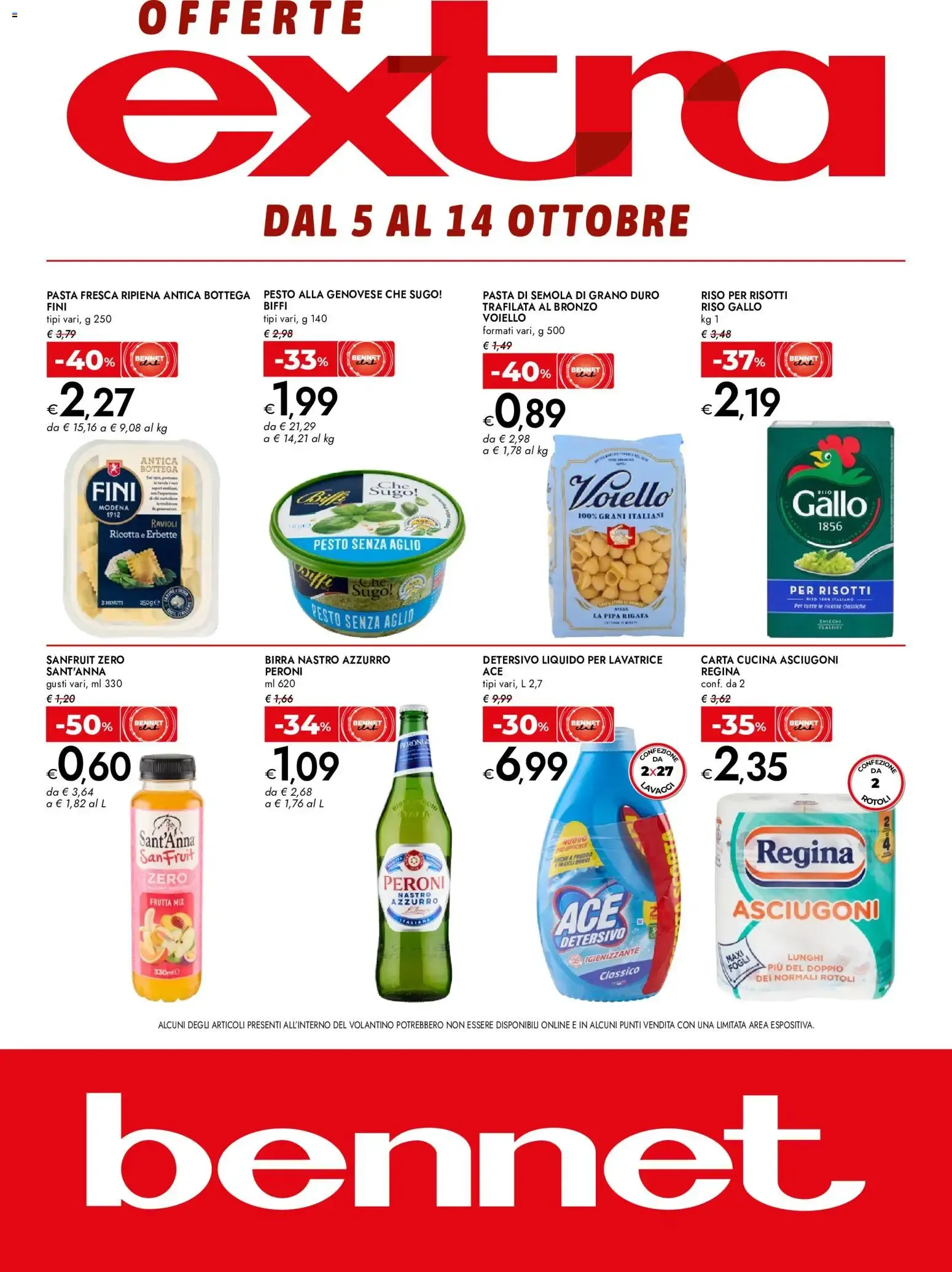 Nuovo bennet volantino Extra dal 05/10/2026 > offerte anteprima 🛍️
