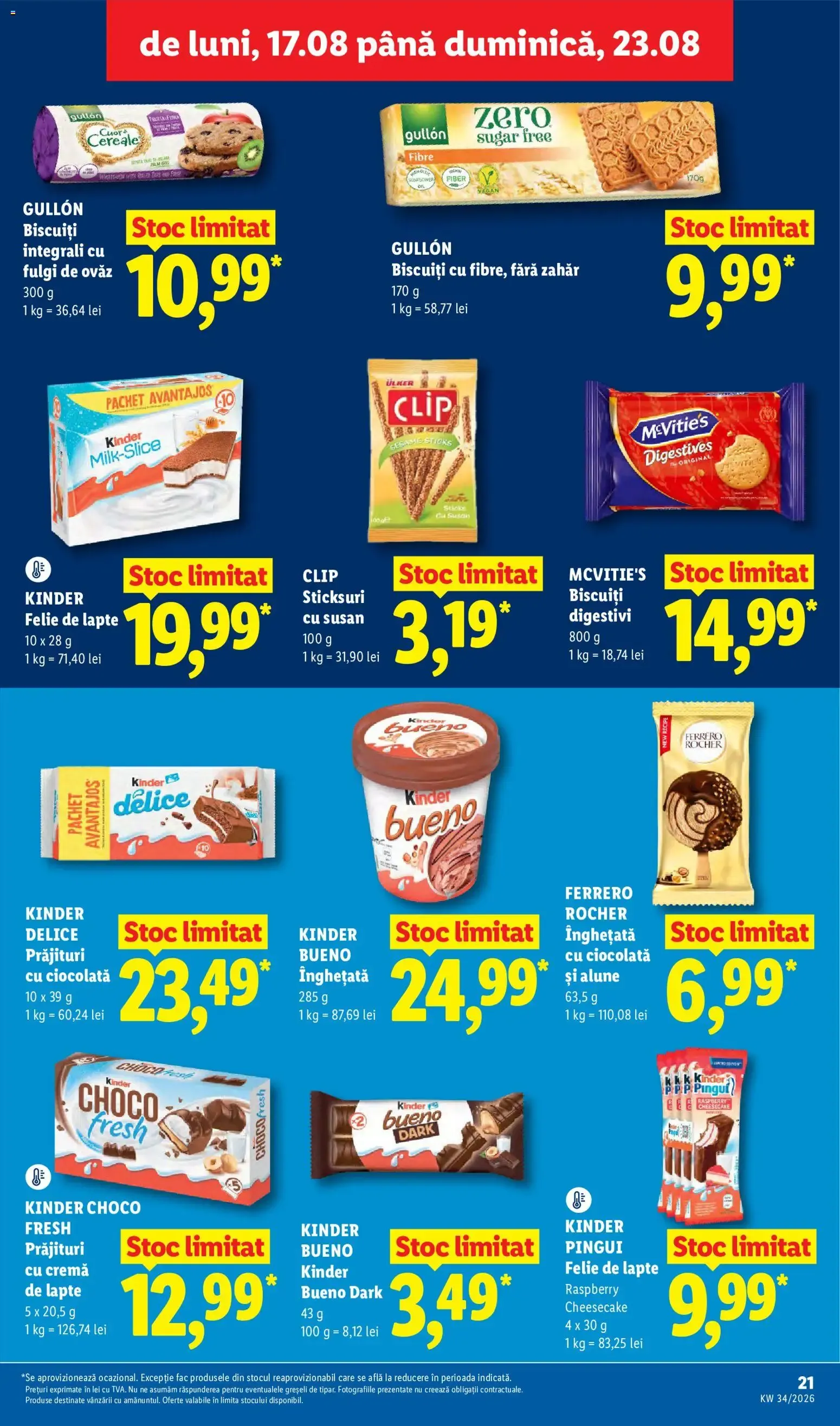 Catalog Catalog LIDL 17.08.2026 - Oferta și Revista online de la 17 august până la 23 august 2026 - Revista Pagina 21