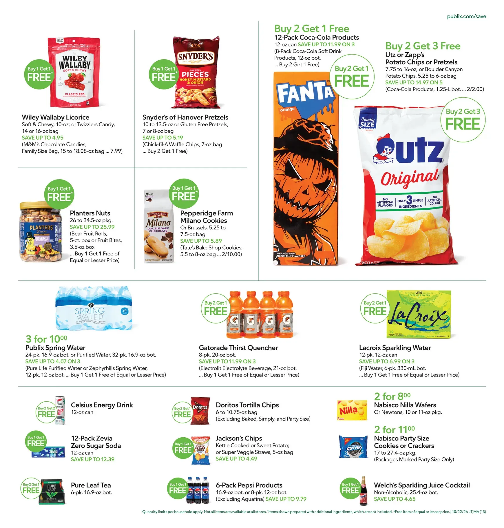 Weekly promotion Future Publix flyer valid from Thursday 10/22/2026 to Wednesday 10/28/2026 spanning from October 22 to October 28 2026 - Page 13 for Catalogue 365