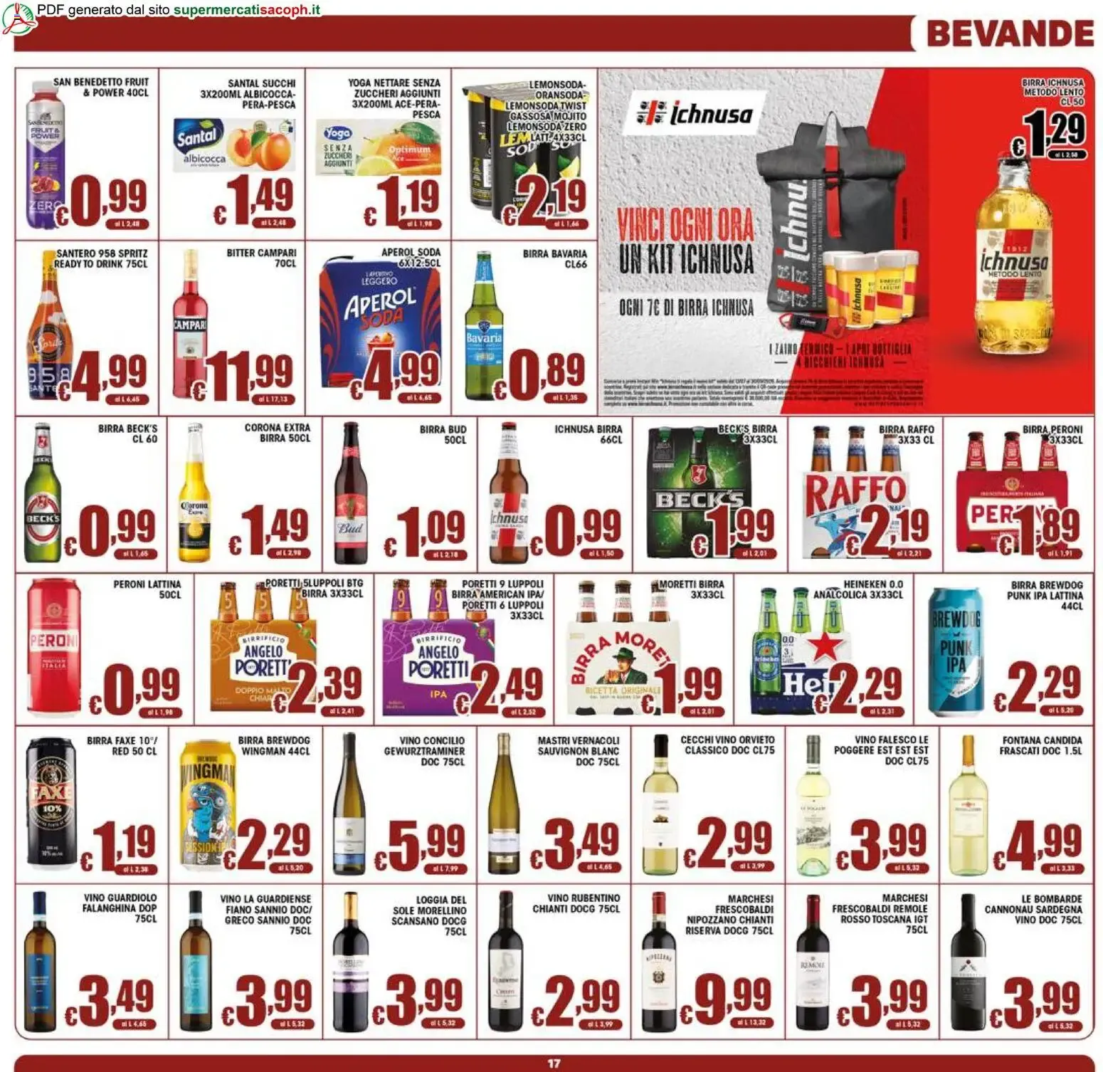 Sacoph - Offerte Super da 23 settembre a 1 ottobre di 2026 - Pagina del volantino 17