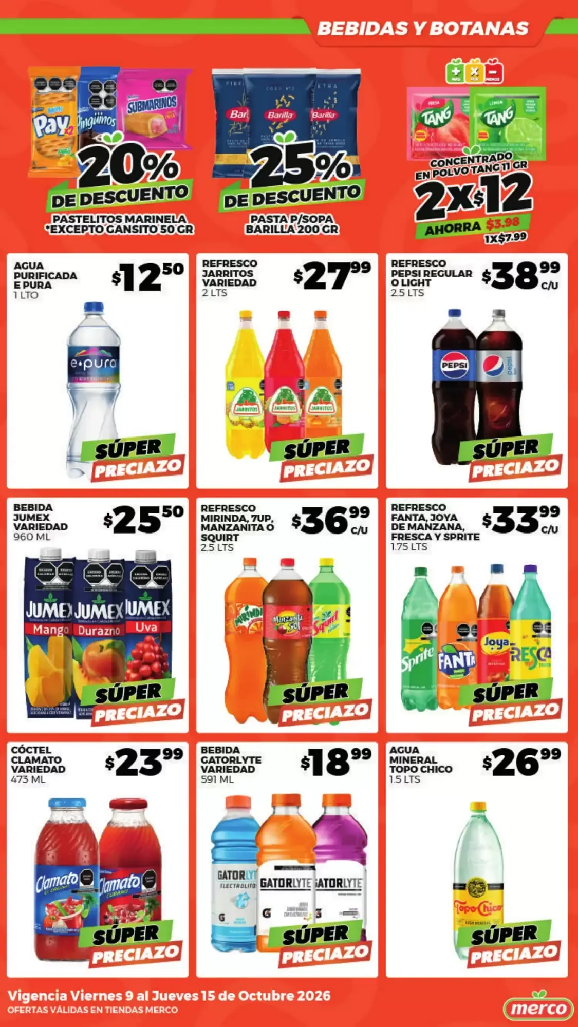Catálogo de Merco: ¡Sí Merconviene! Súper Preciazos 9 de octubre al 15 de octubre 2026 - Pagina 9